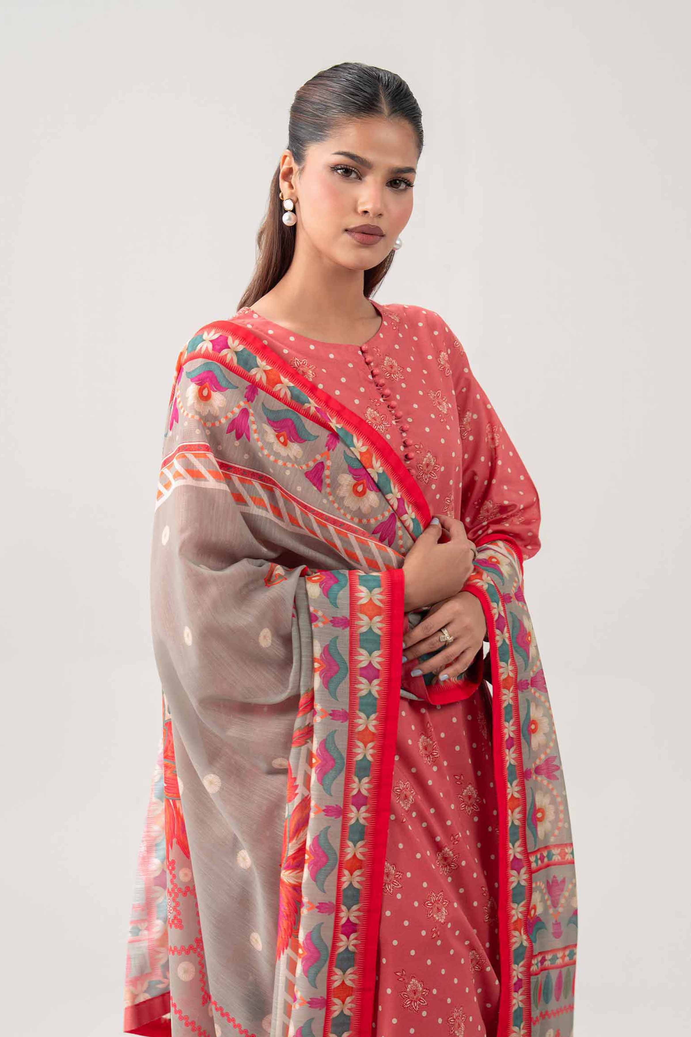 3 Piece - Digital Printed Suit - 42602120