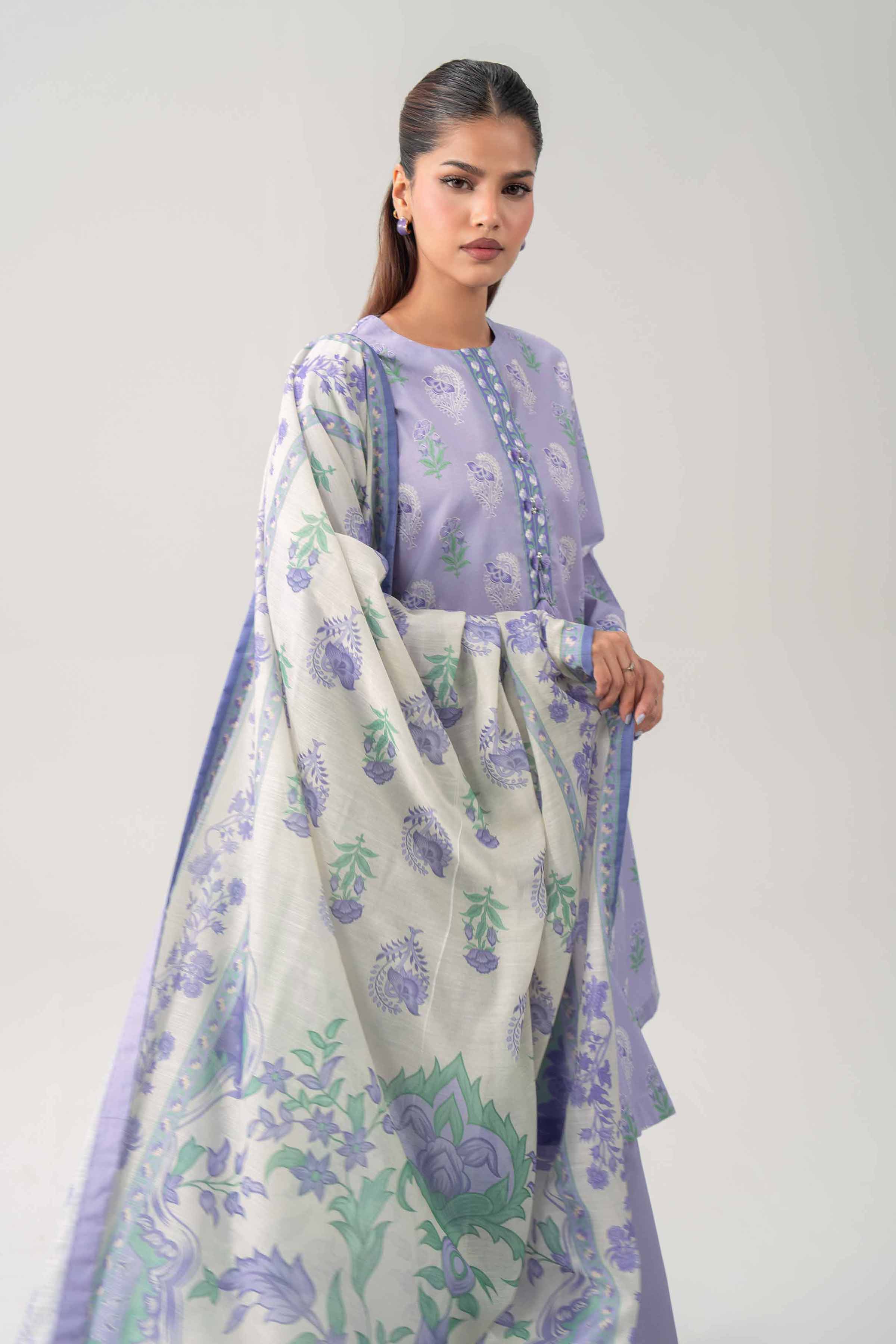 3 Piece - Digital Printed Suit - 42602121