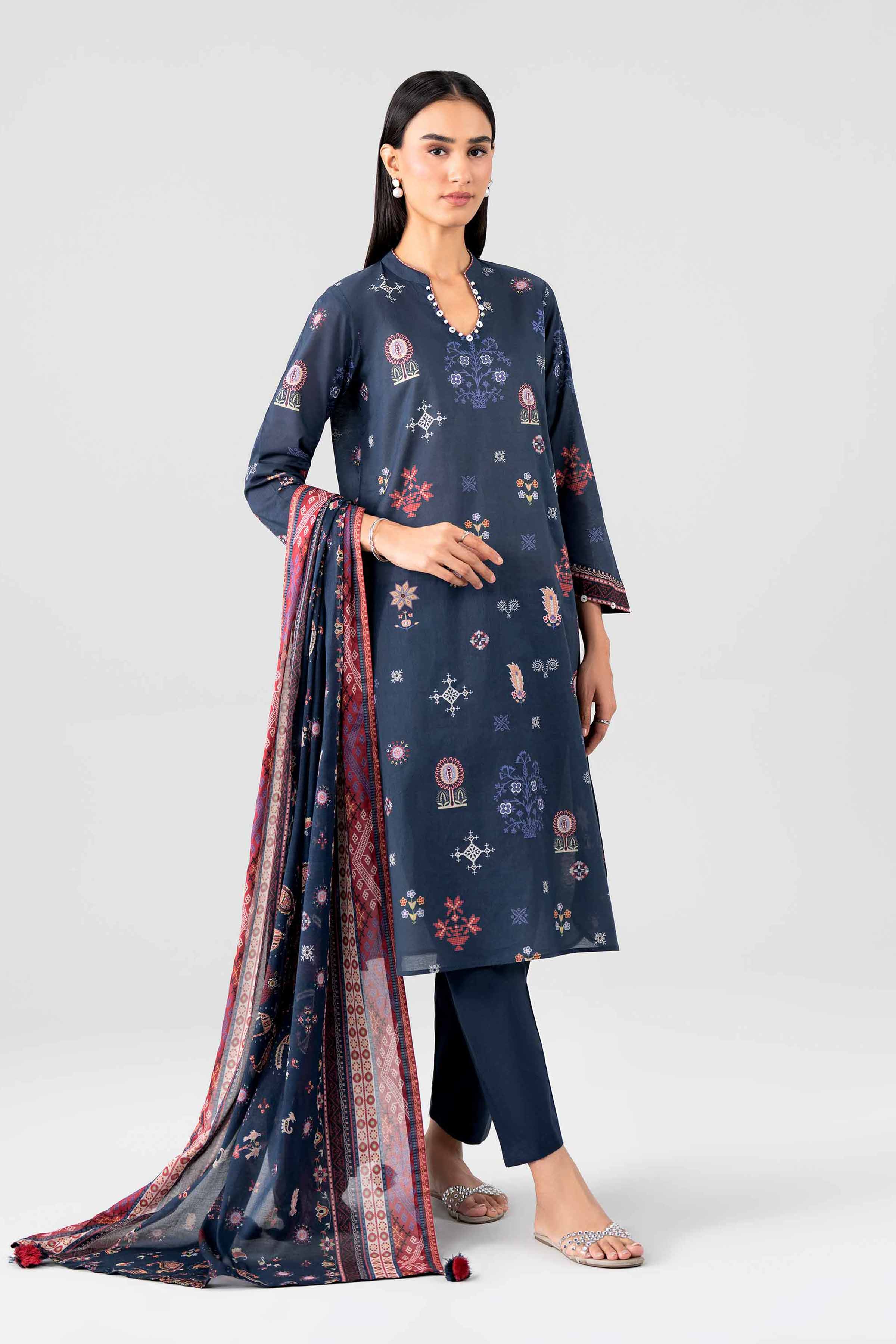 3 Piece - Printed Suit - 42602127