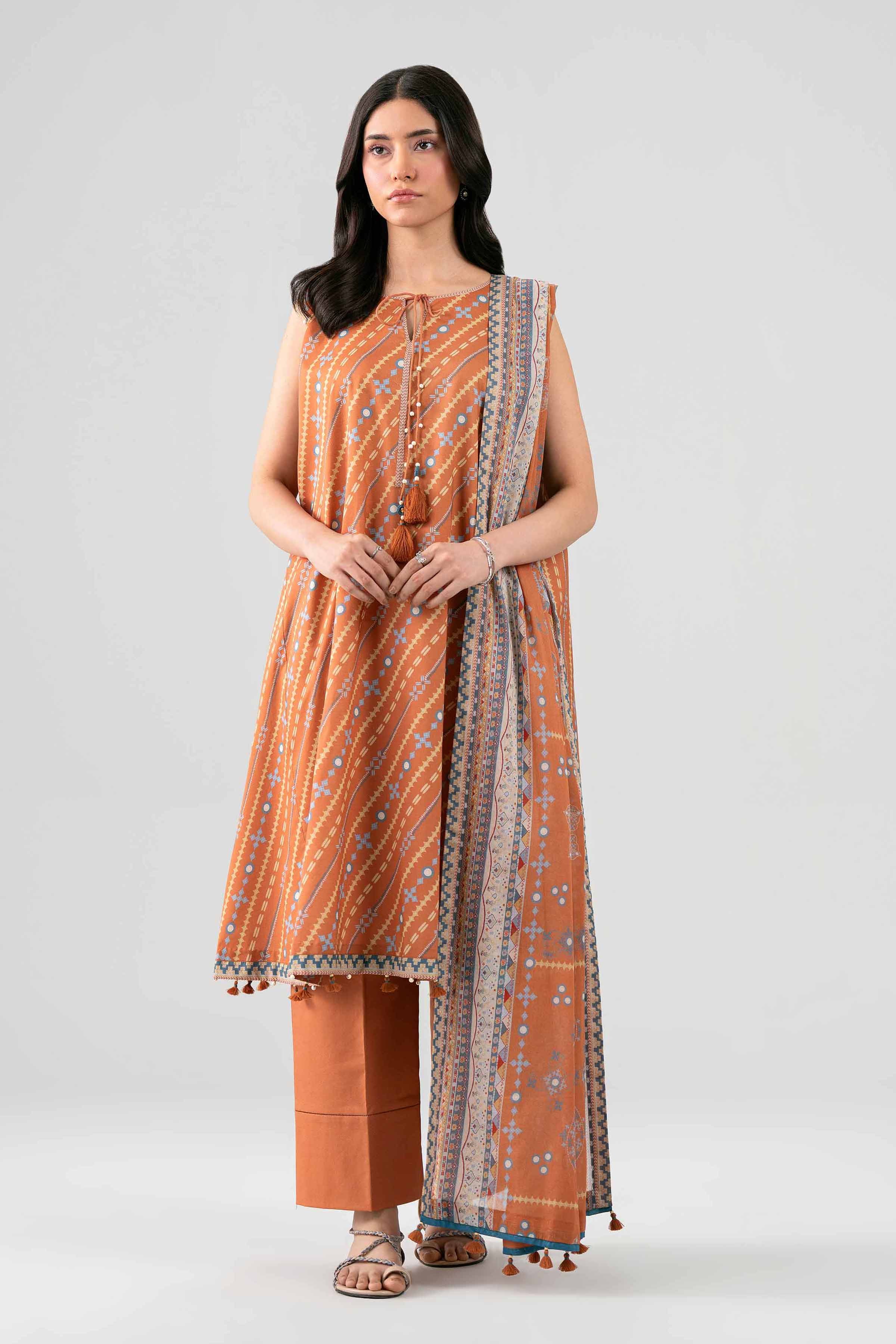 3 Piece - Printed Suit - 42602128