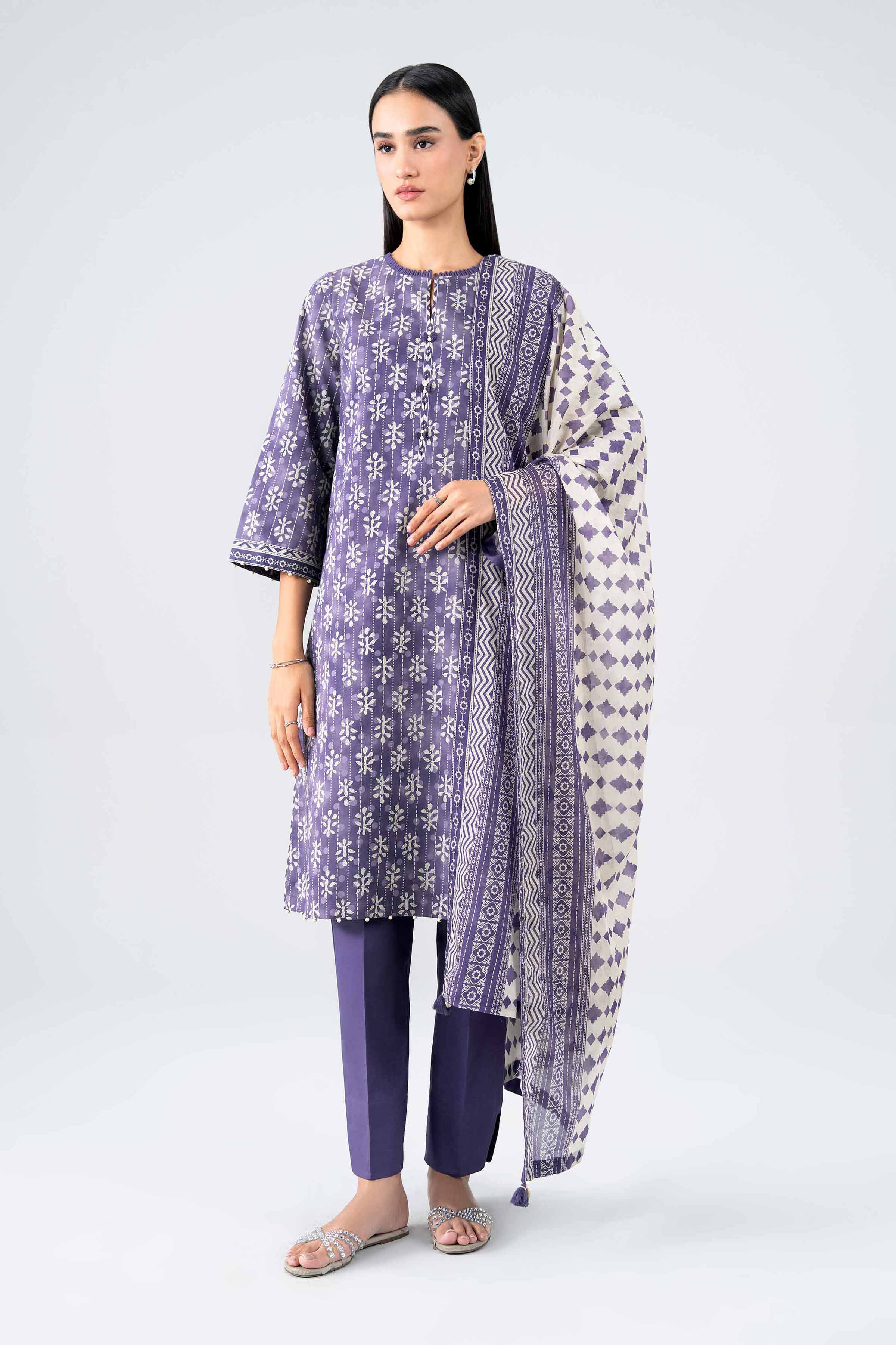 3 Piece - Printed Suit - 42602130