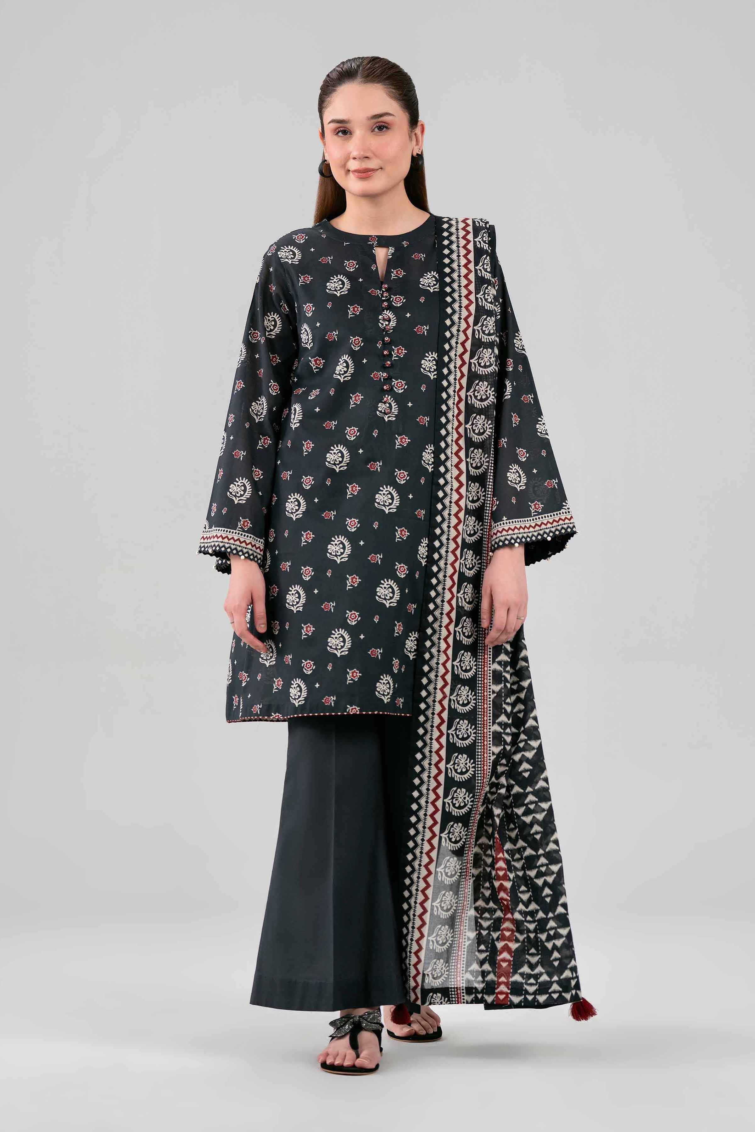 3 Piece - Printed Suit - 42602132