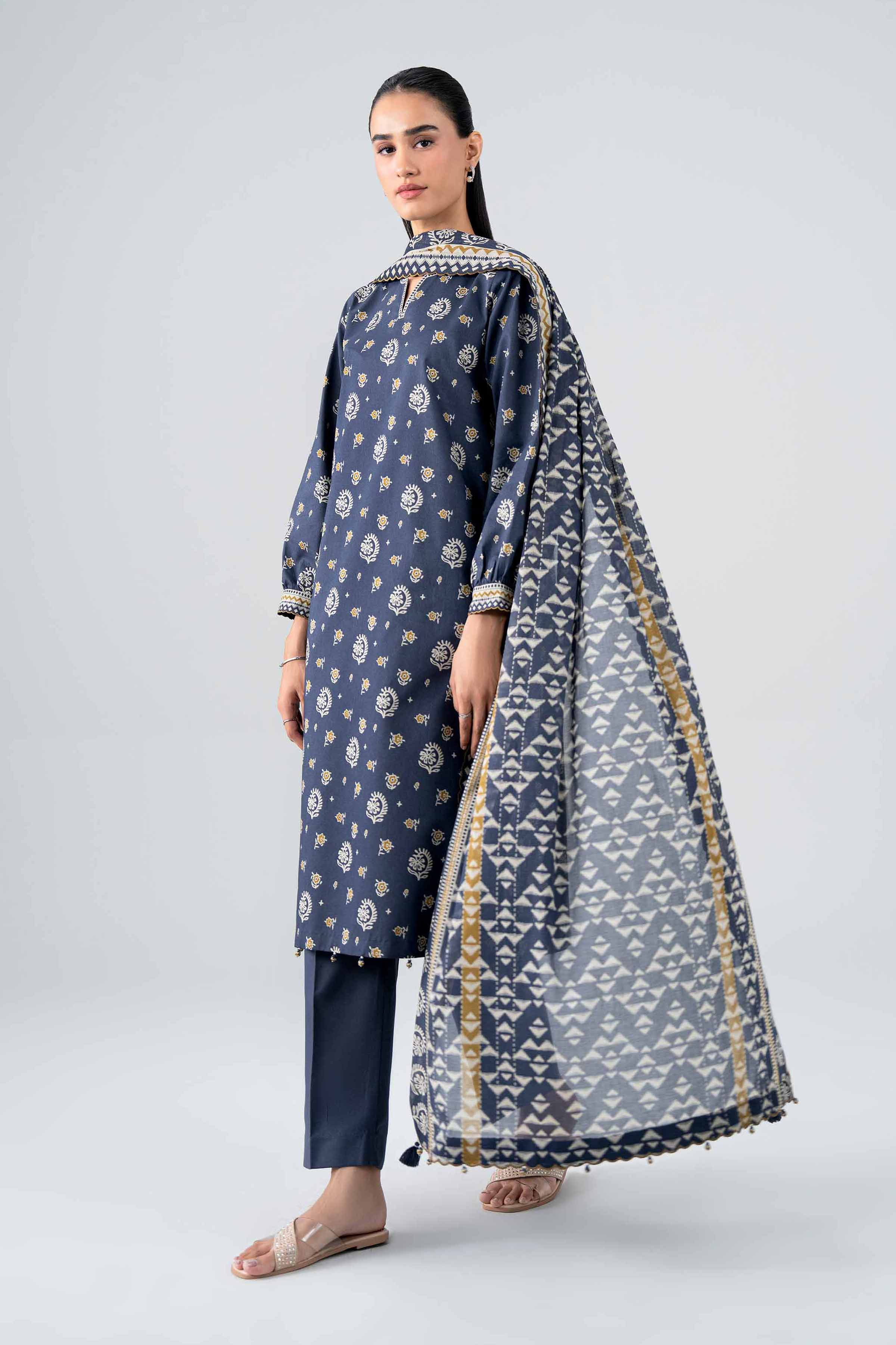 3 Piece - Printed Suit - 42602133