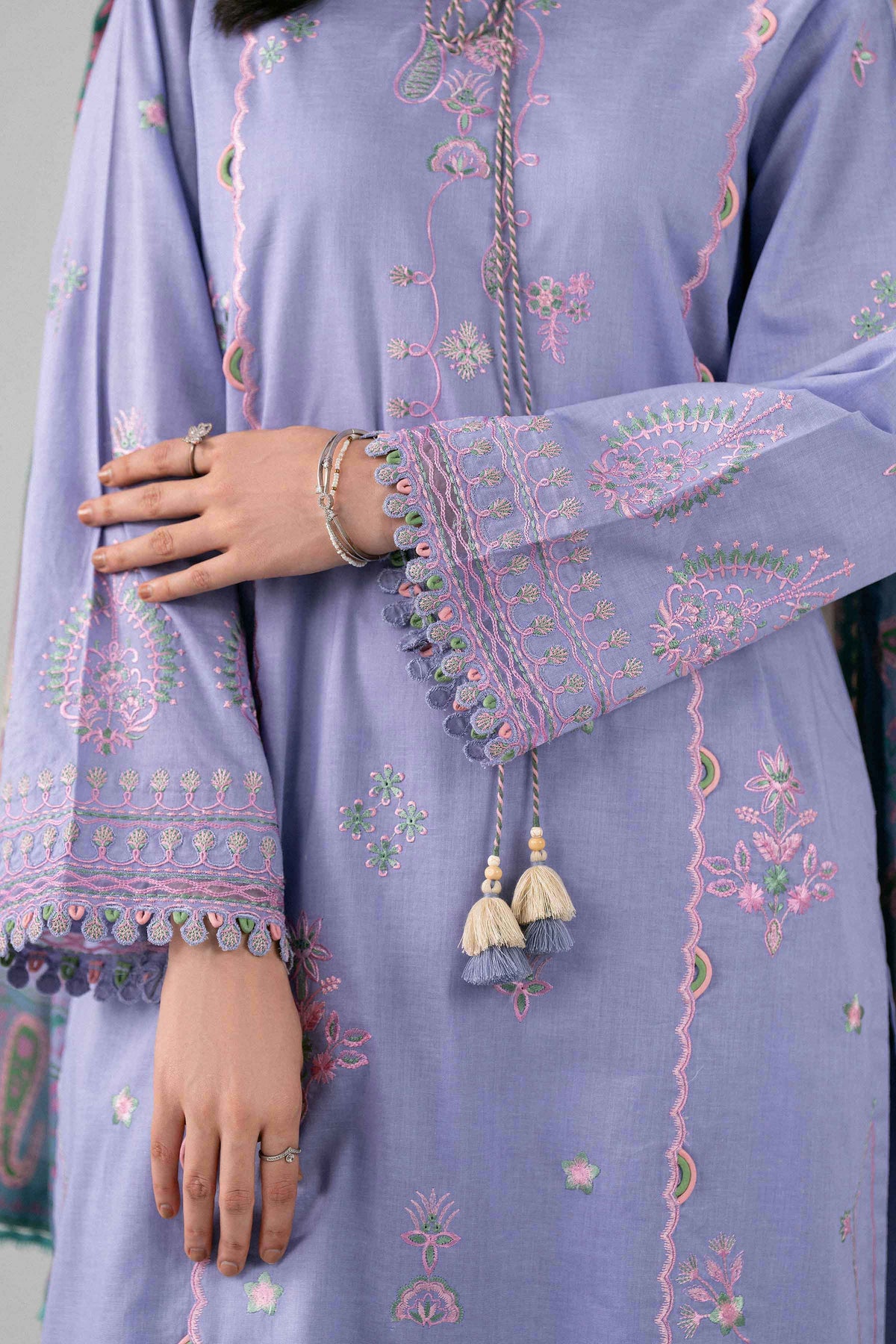 3 Piece - Digital Printed Embroidered Suit - 42602135 for Women - Unstitched Collection | Nishat | Shop Online