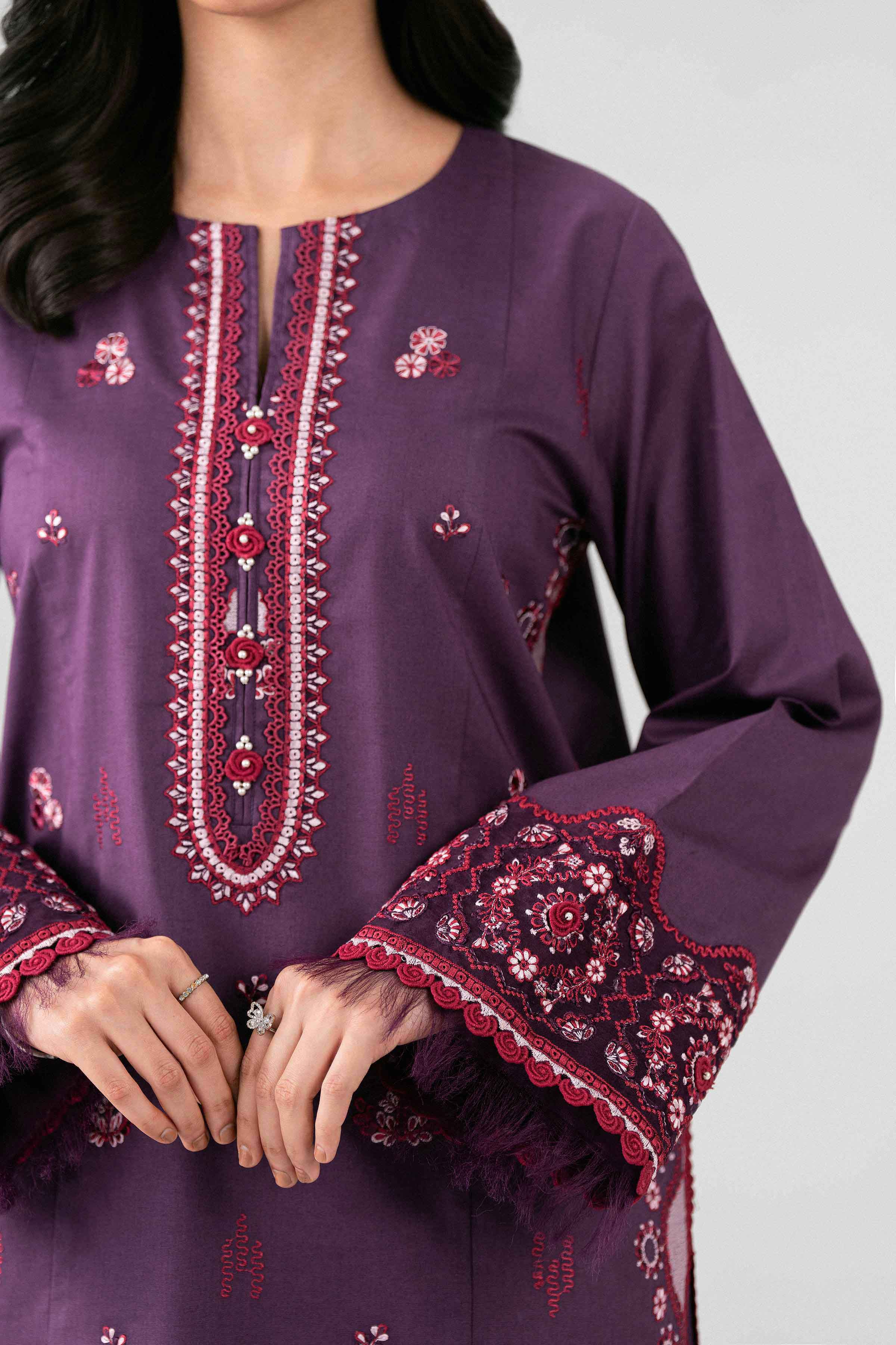 3 Piece - Digital Printed Embroidered Suit - 42602136 for Women - Unstitched Collection | Nishat | Shop Online