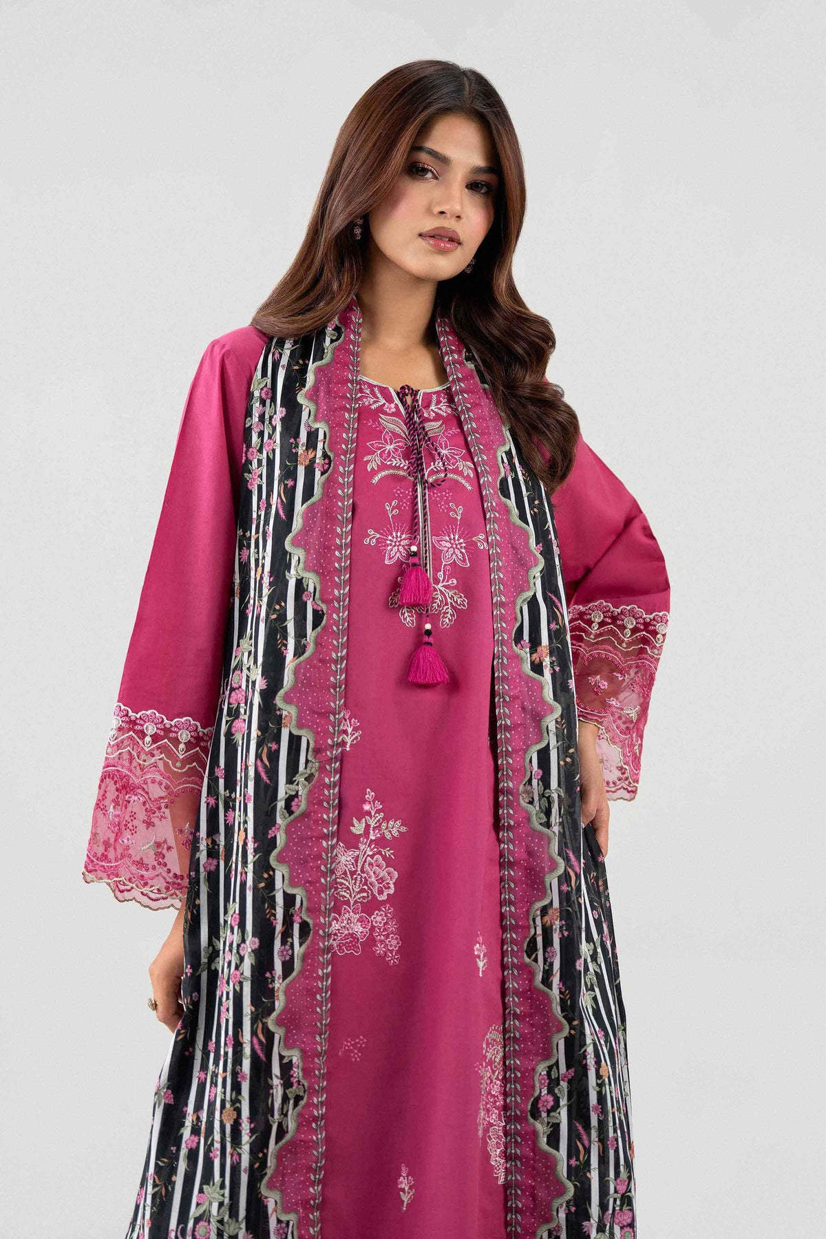 3 Piece - Digital Printed Embroidered Suit - 42602139 for Women - Unstitched Collection | Nishat | Shop Online