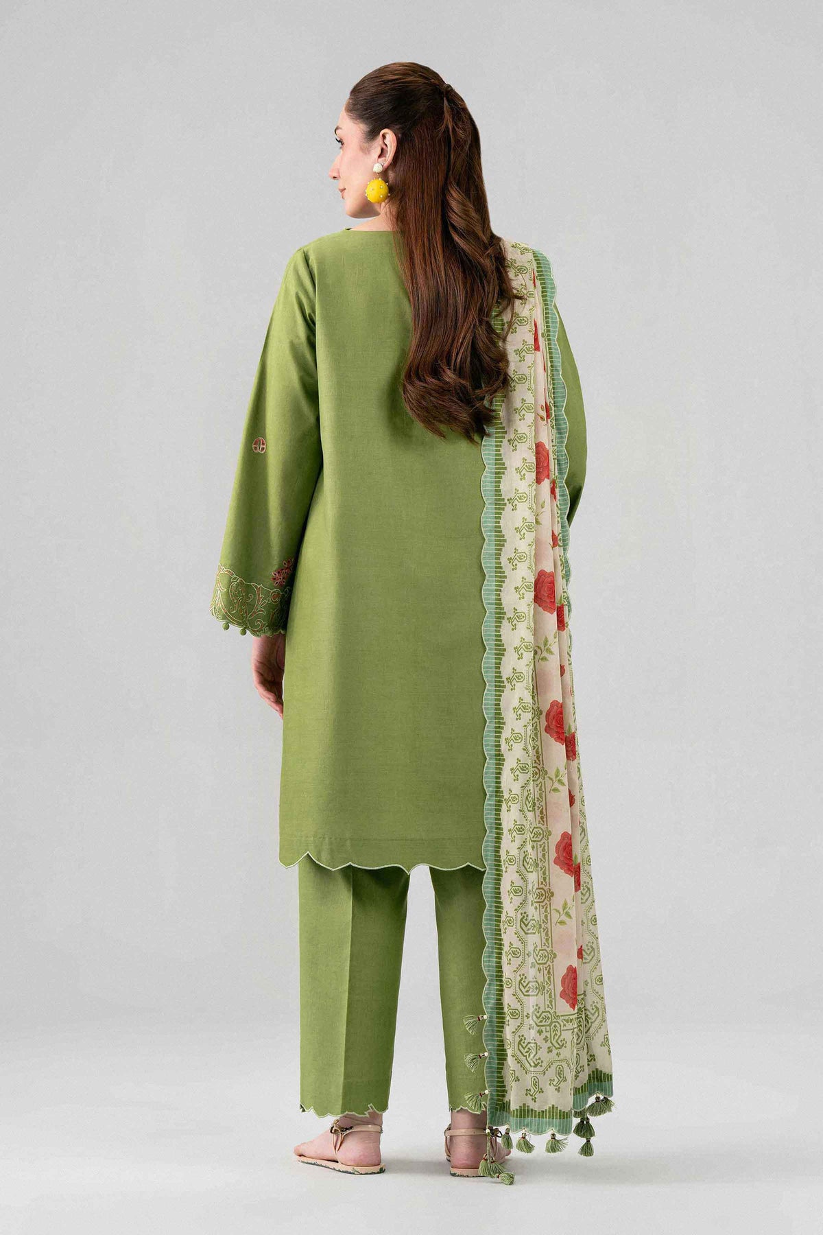 3 Piece - Digital Printed Embroidered Suit - 42602140 for Women - Unstitched Collection | Nishat | Shop Online