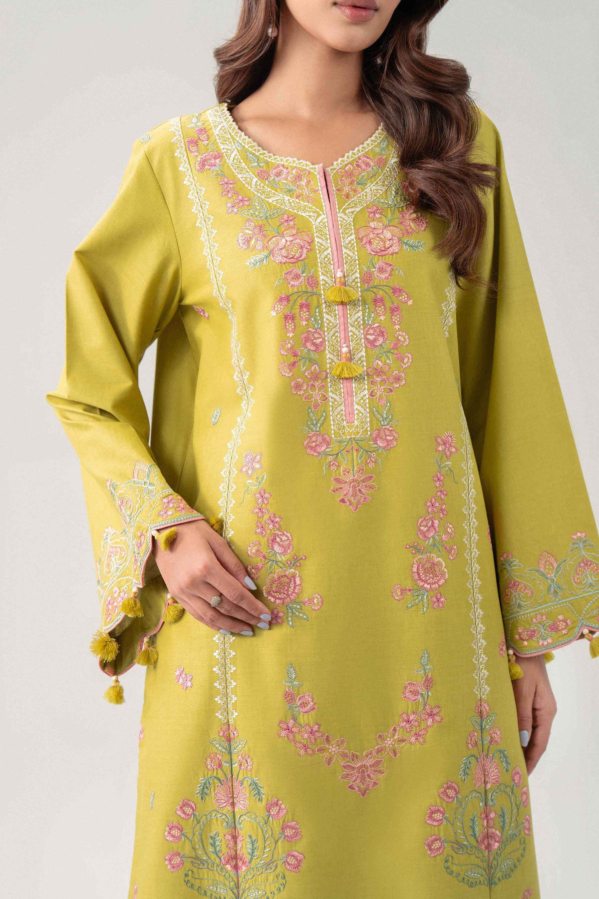 3 Piece - Digital Printed Embroidered Suit - 42602141 for Women - Unstitched Collection | Nishat | Shop Online