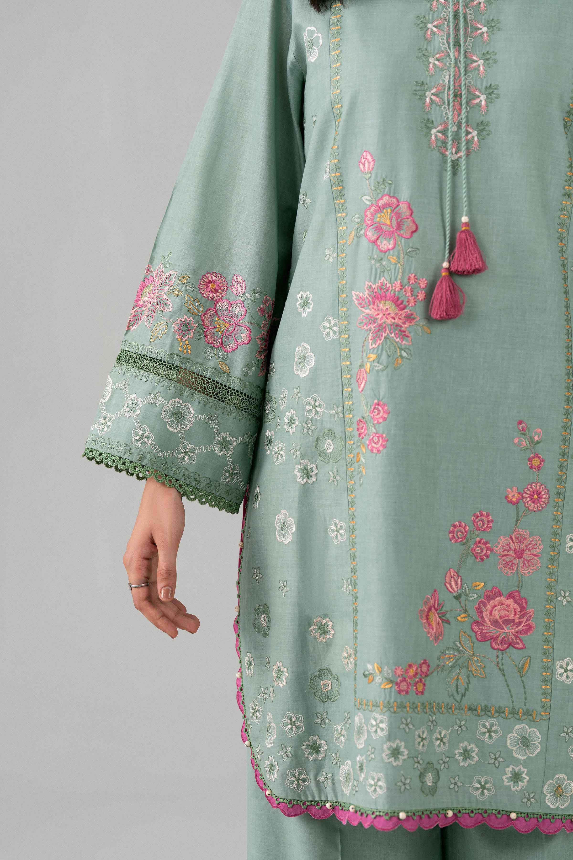 3 Piece - Digital Printed Embroidered Suit - 42602142 for Women - Unstitched Collection | Nishat | Shop Online