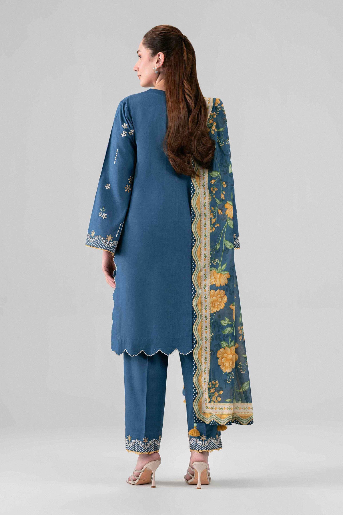 3 Piece - Digital Printed Embroidered Suit - 42602143 for Women - Unstitched Collection | Nishat | Shop Online