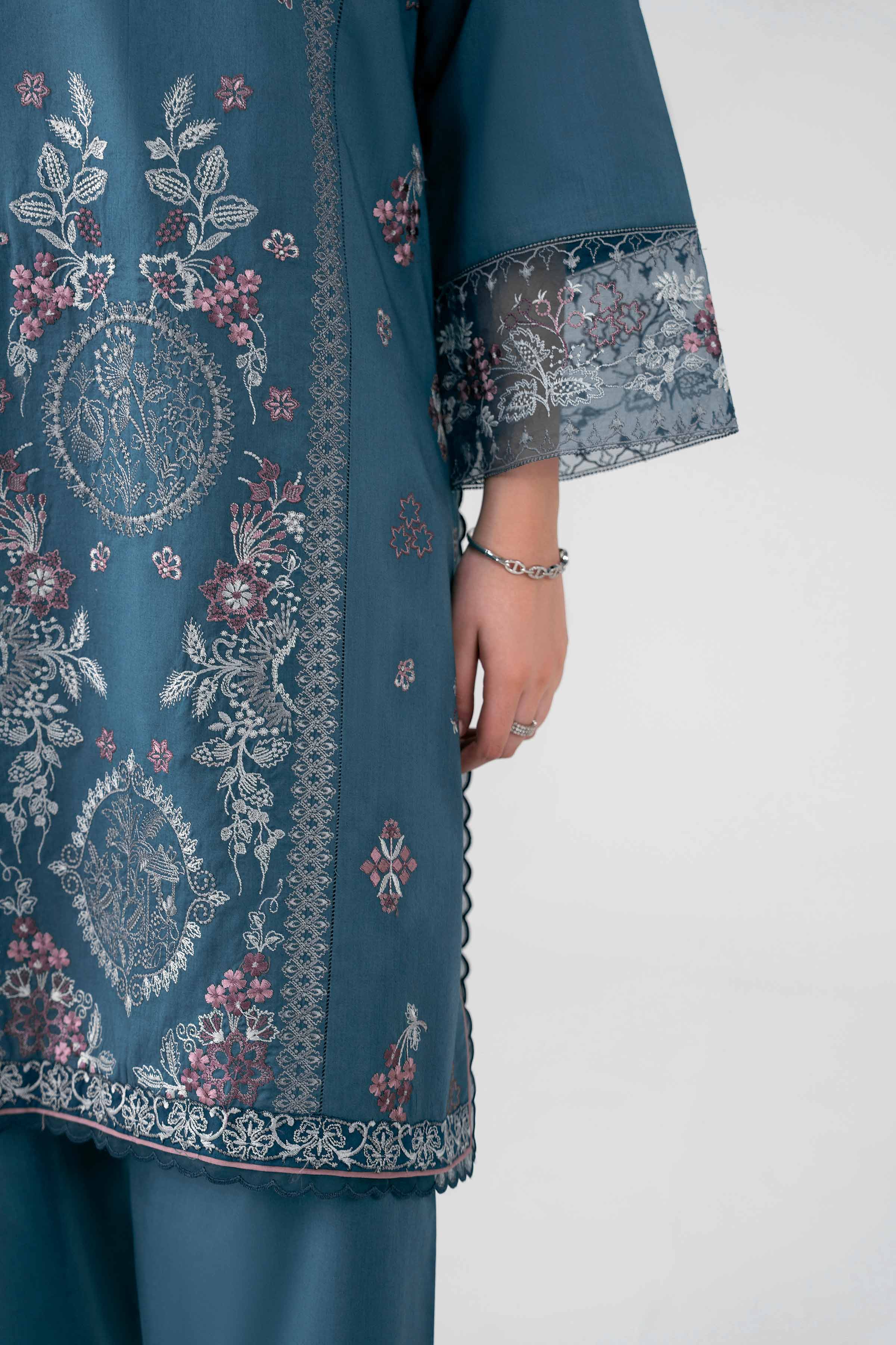 3 Piece - Digital Printed Embroidered Suit - 42602162 for Women - Unstitched Collection | Nishat | Shop Online