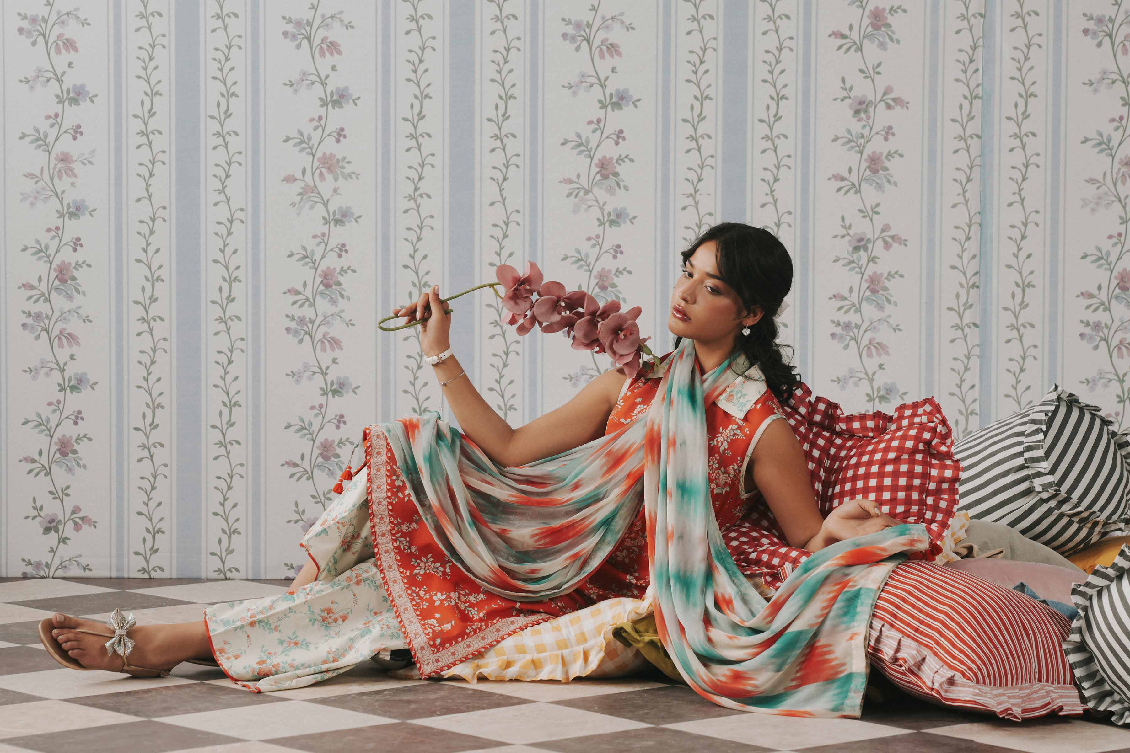 3 Piece - Digital Printed Suit - 42602185