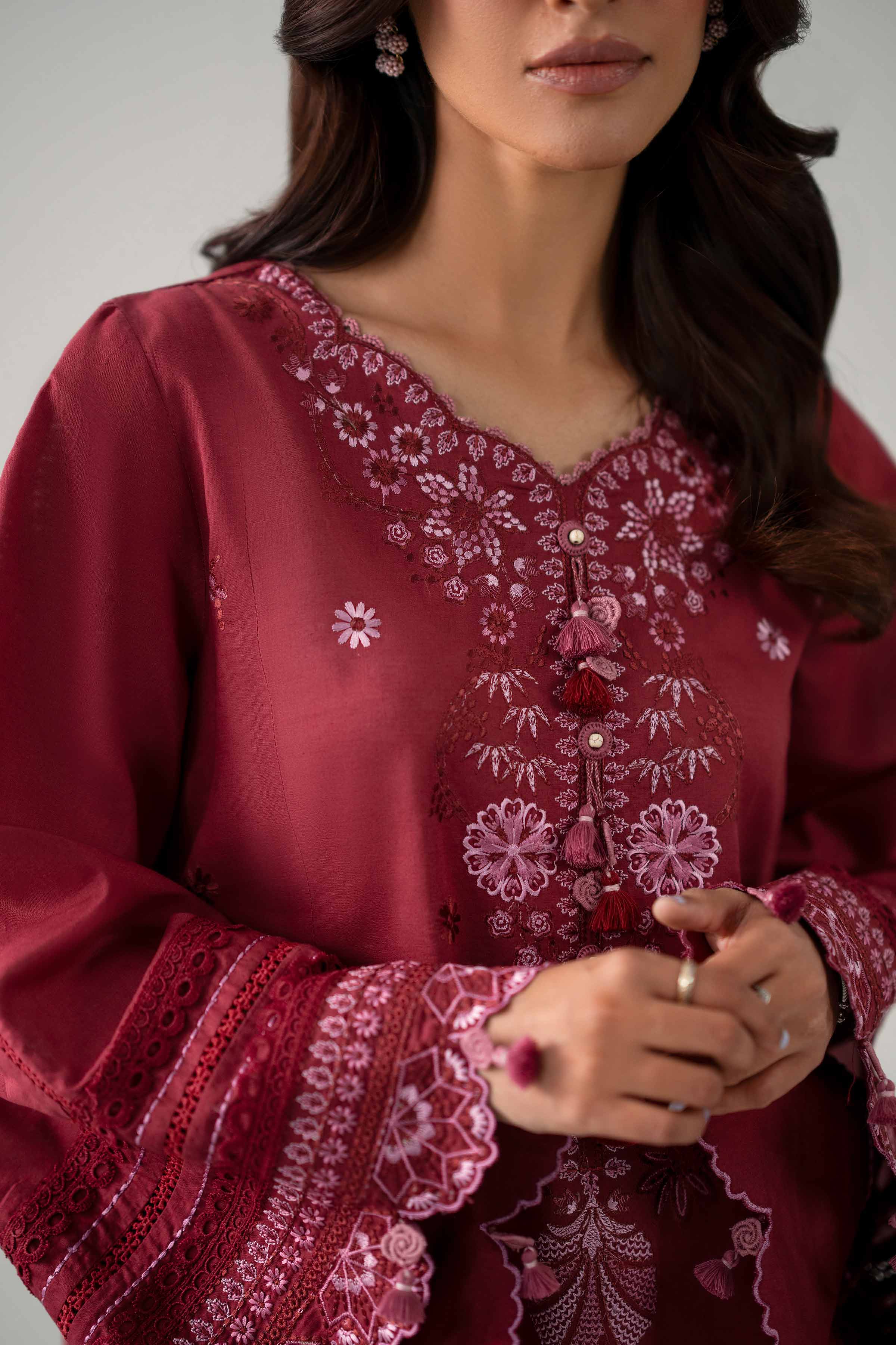 2 Piece - Embroidered Suit - 42602207
