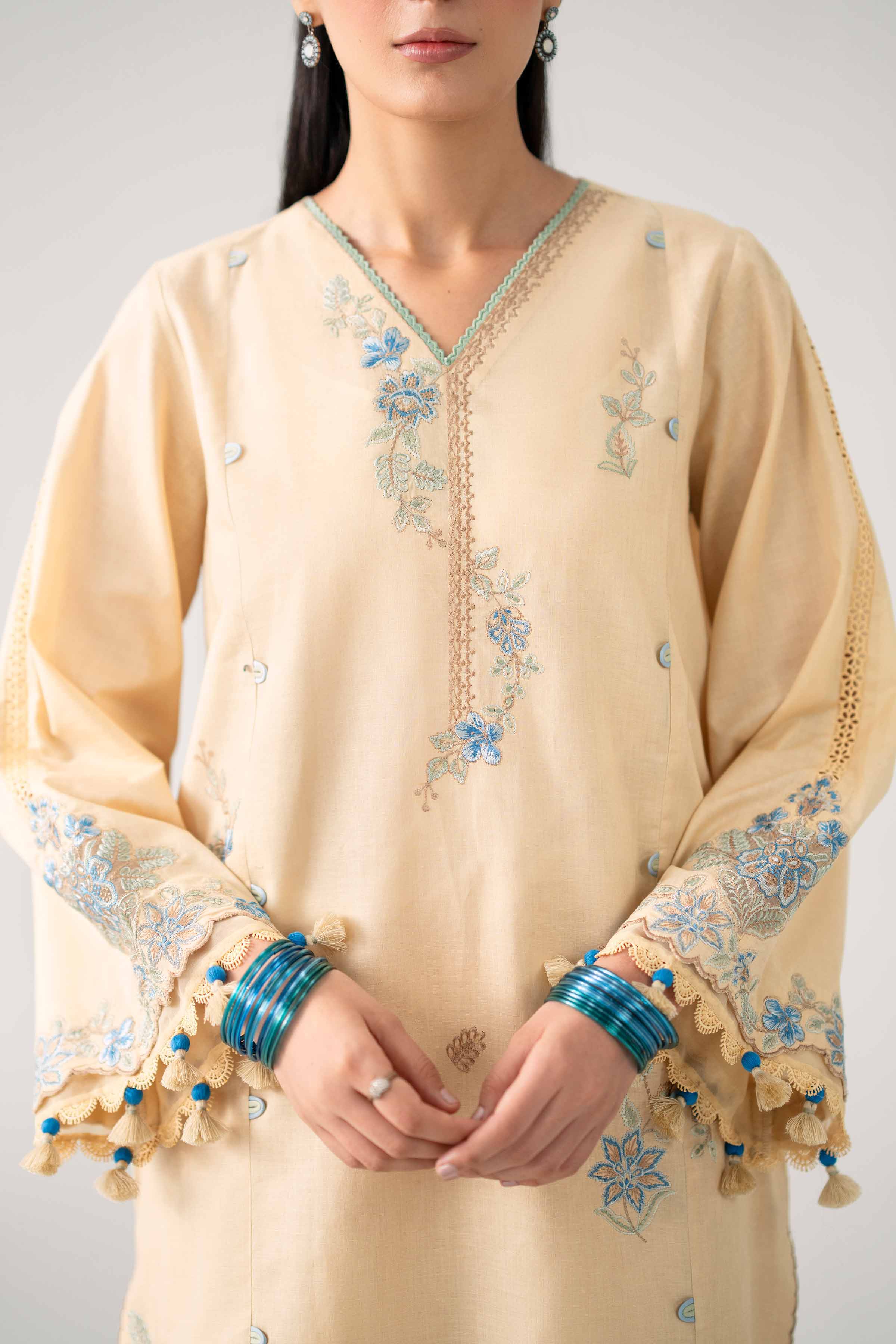 2 Piece - Embroidered Suit - 42602208