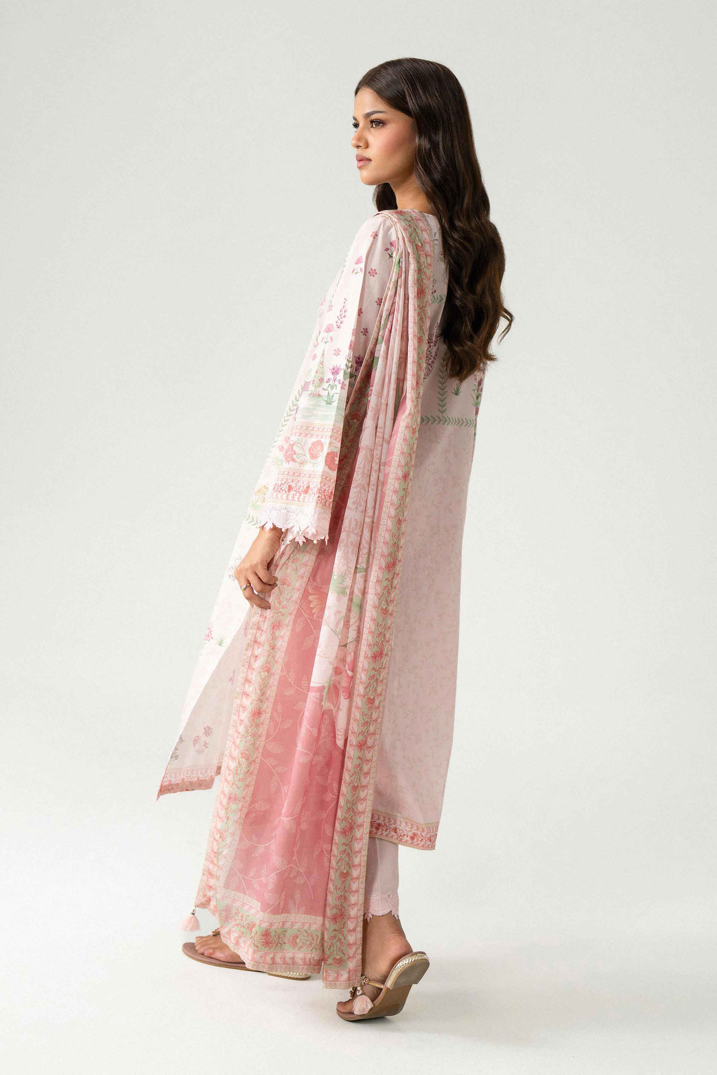 3 Piece - Digital Printed Embroidered Suit - 42602225 for Women - Unstitched Collection | Nishat | Shop Online