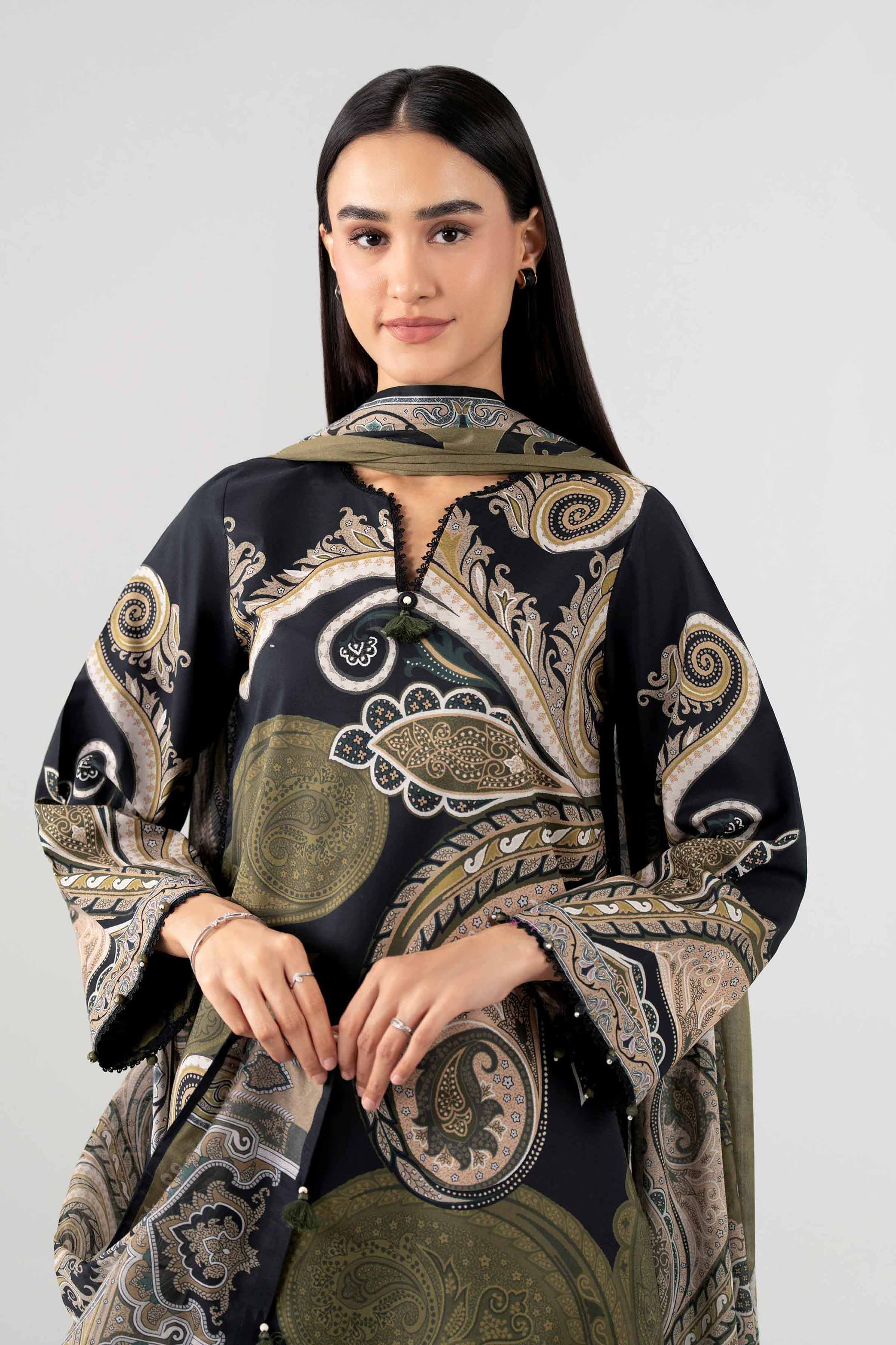3 Piece - Digital Printed Suit - 42602235