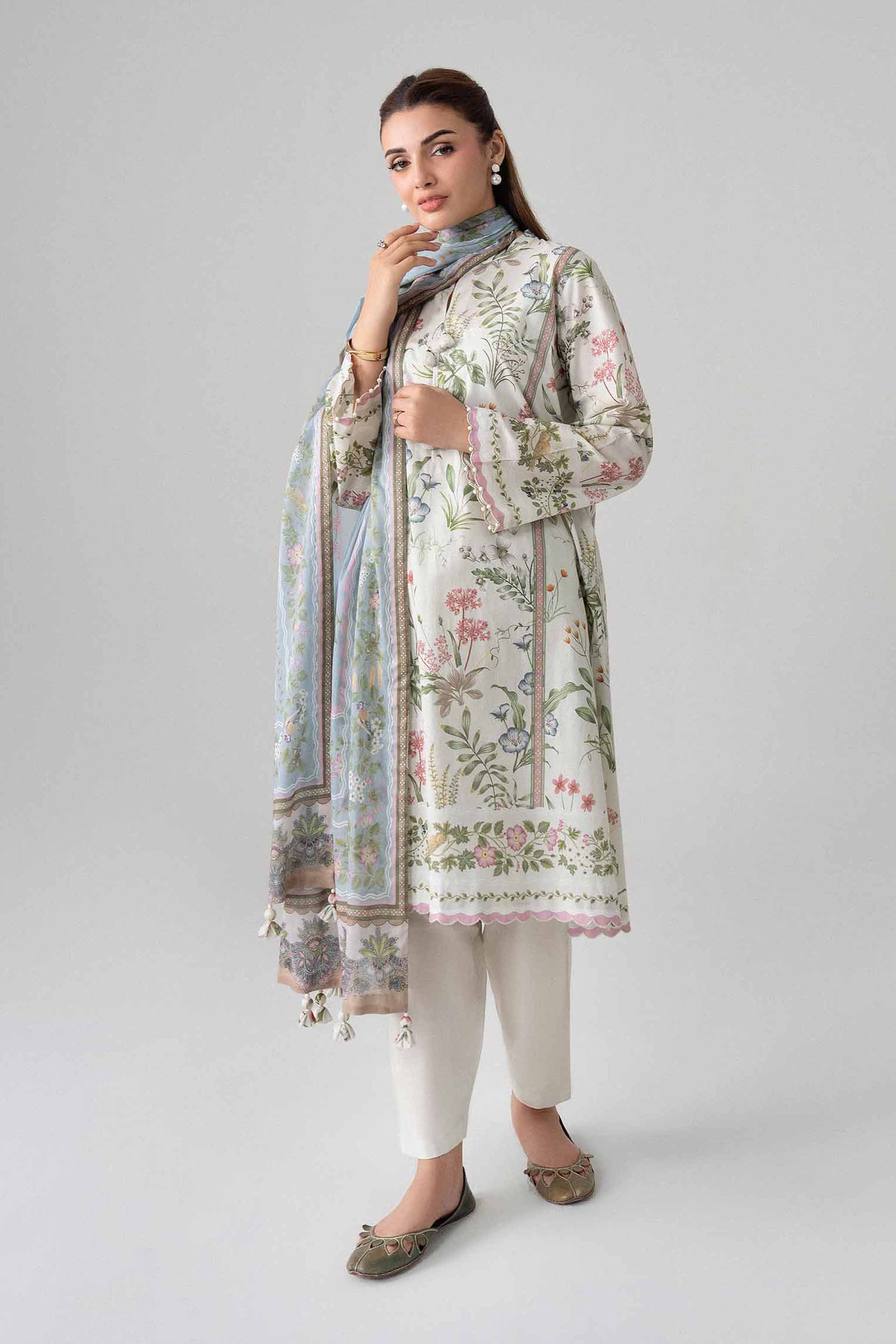 3 Piece - Digital Printed Suit - 42602237