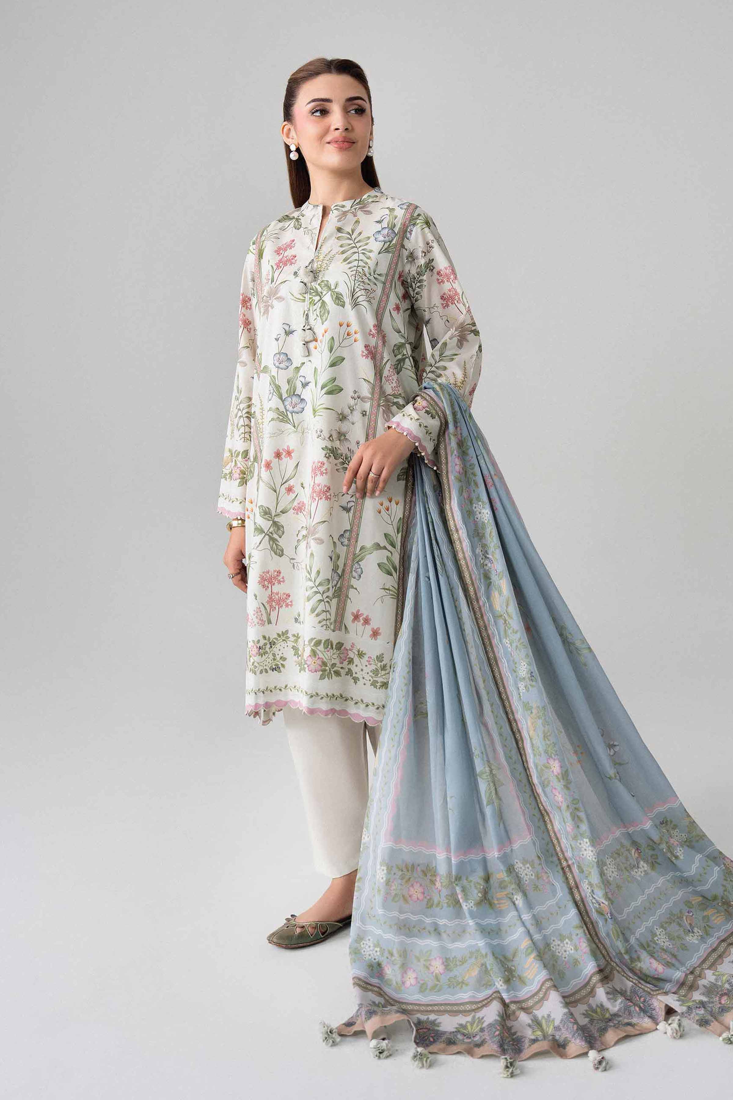 3 Piece - Digital Printed Suit - 42602237