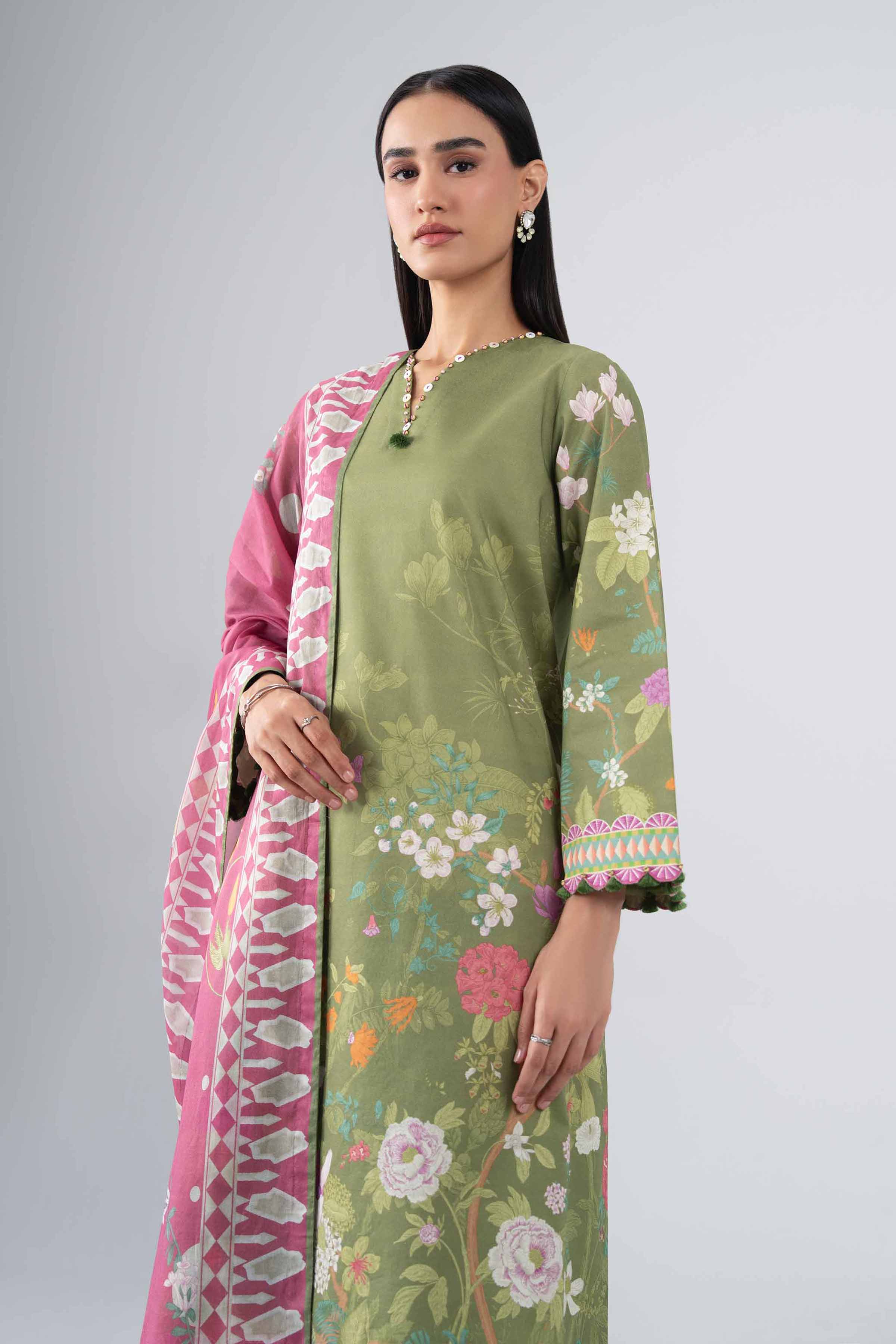 3 Piece - Digital Printed Suit - 42602240