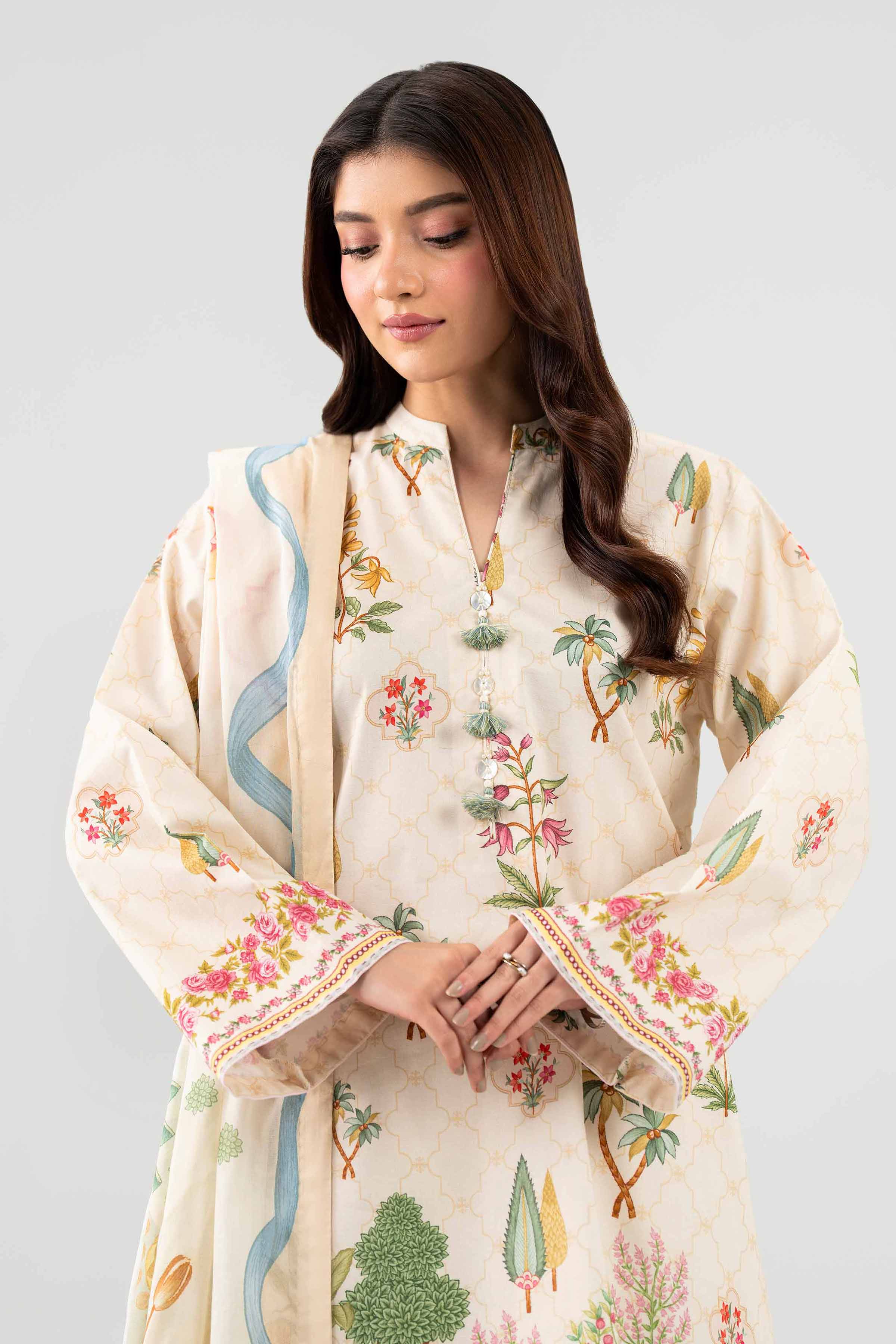 3 Piece - Digital Printed Suit - 42602241