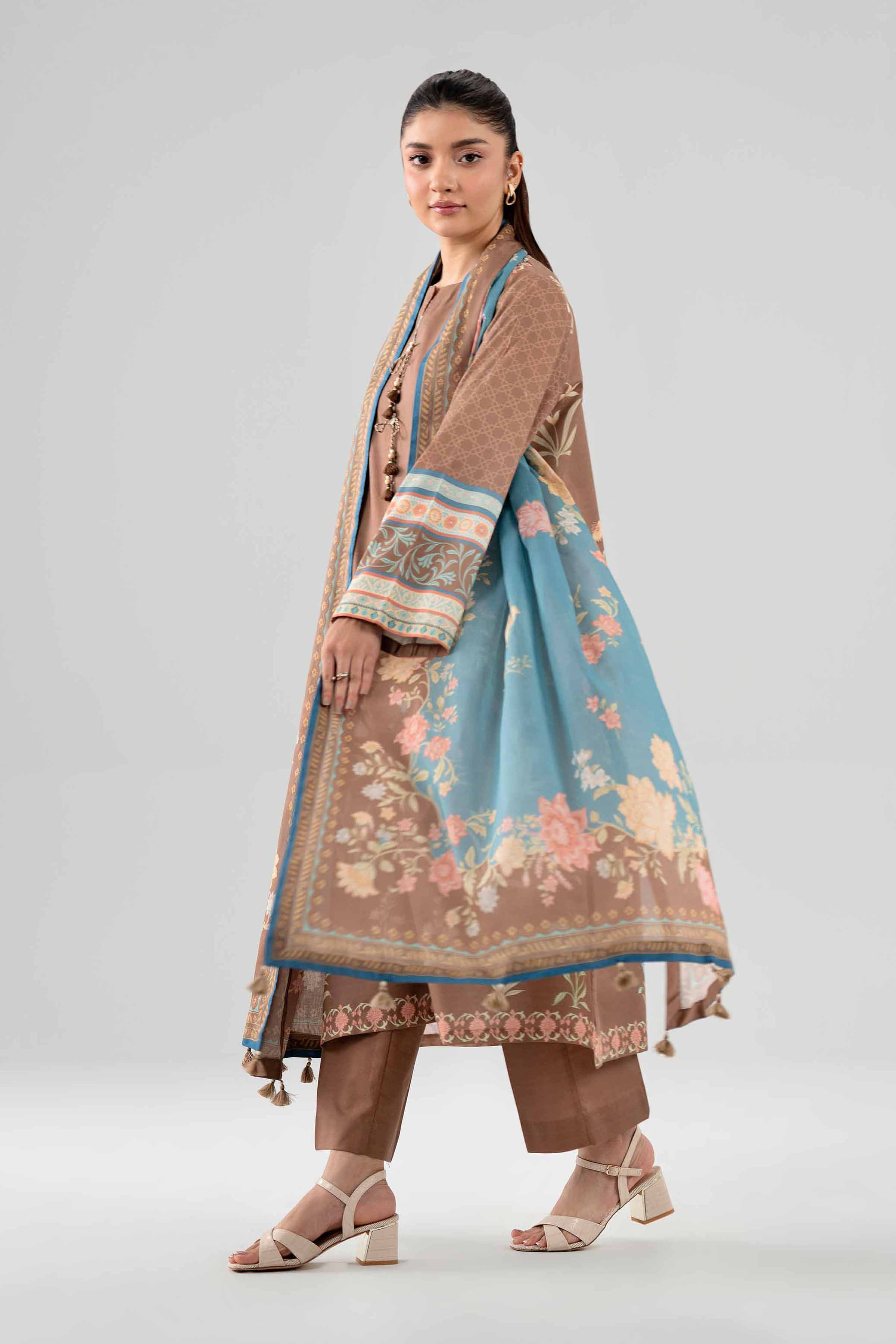 3 Piece - Digital Printed Suit - 42602242