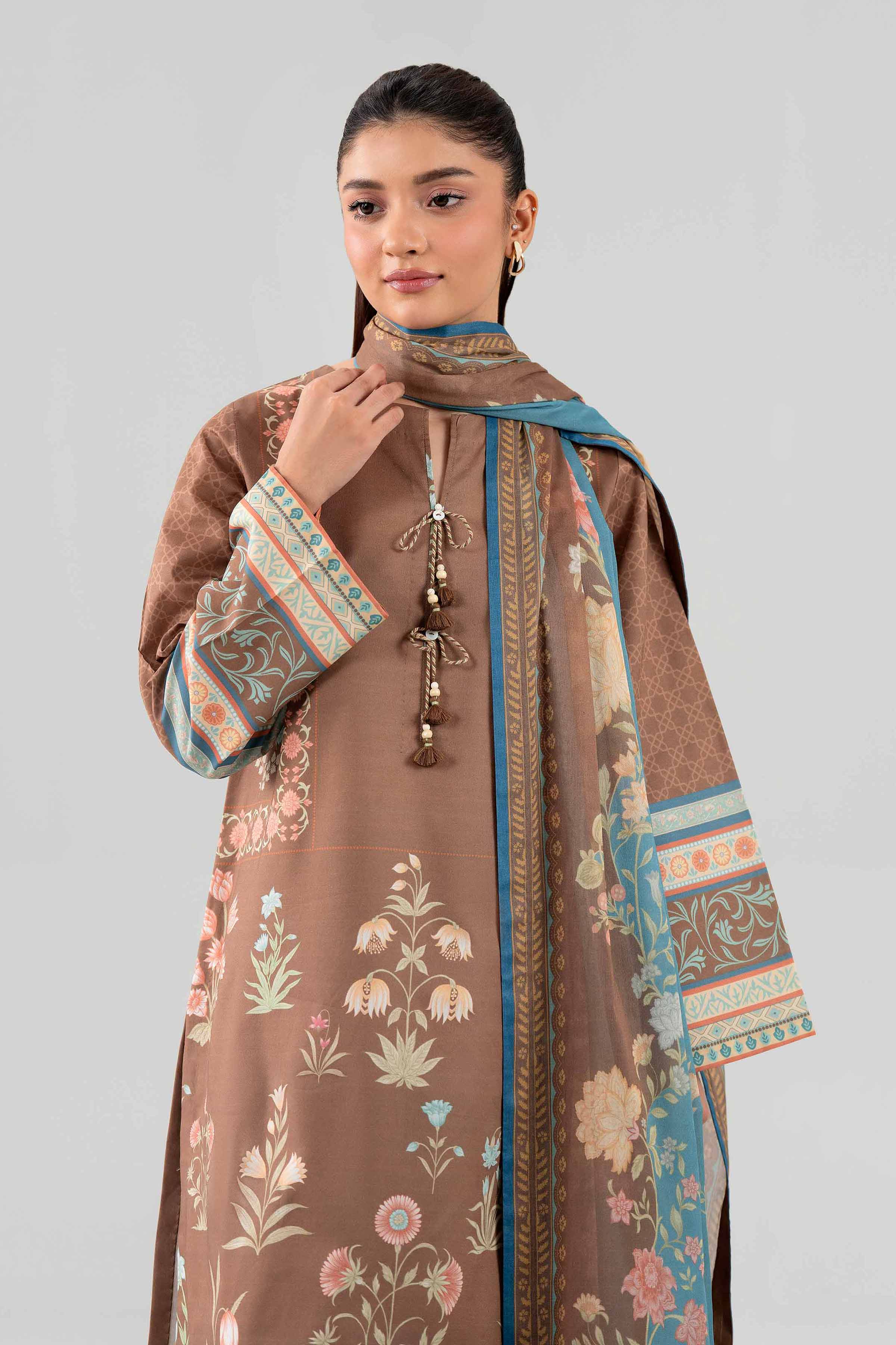 3 Piece - Digital Printed Suit - 42602242
