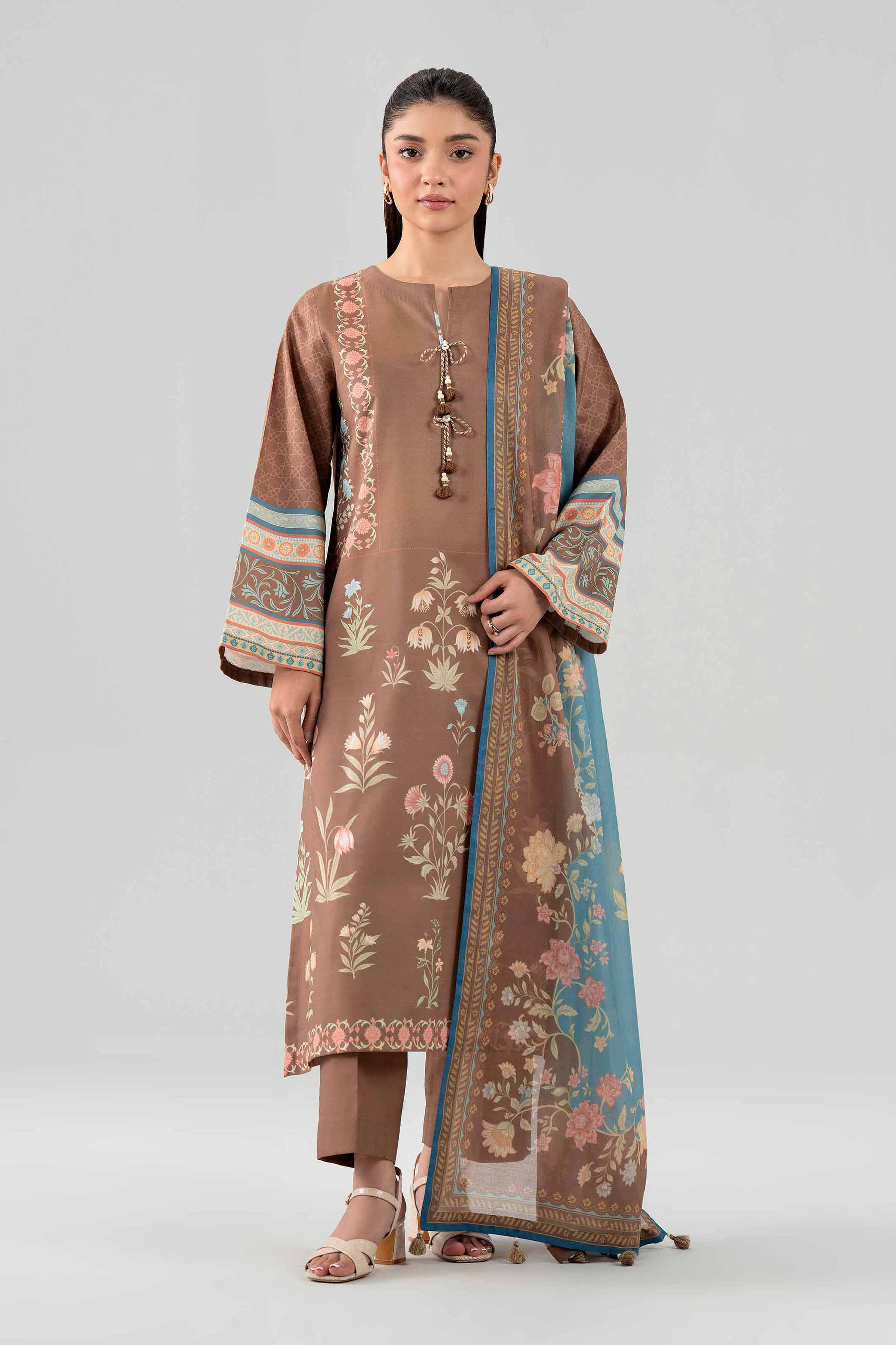 3 Piece - Digital Printed Suit - 42602242