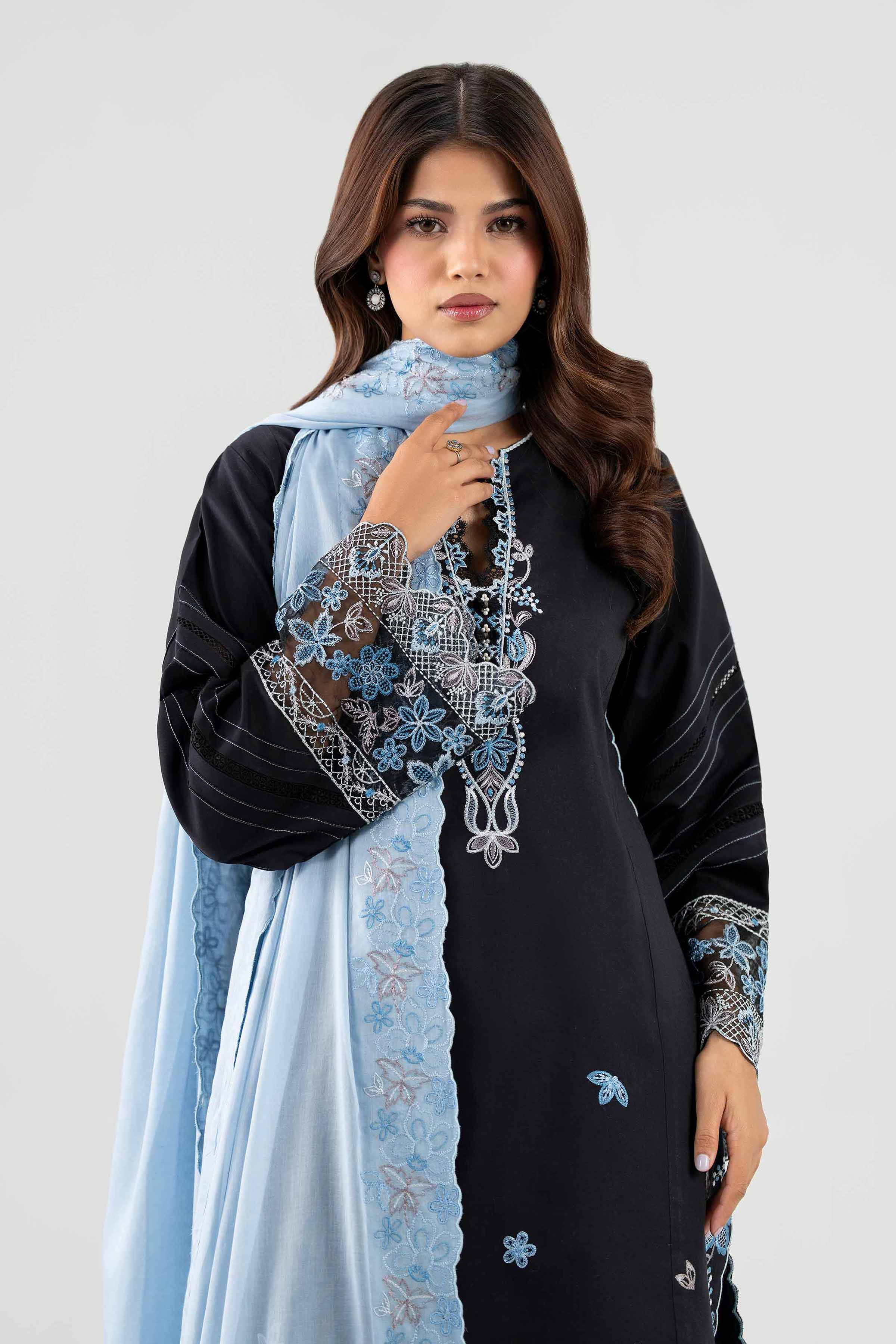 3 Piece - Embroidered Suit - 42602255