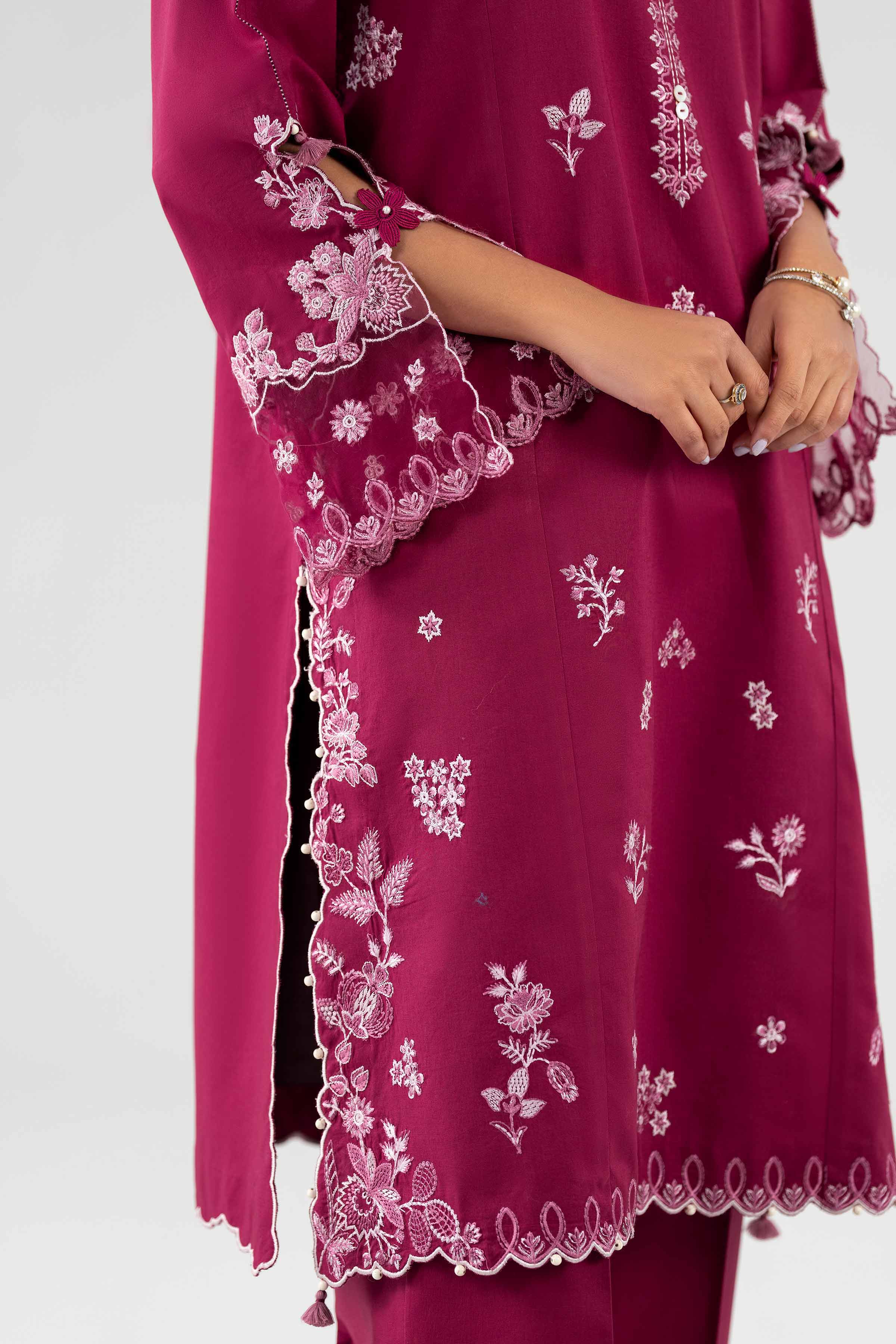 3 Piece - Embroidered Suit - 42602257