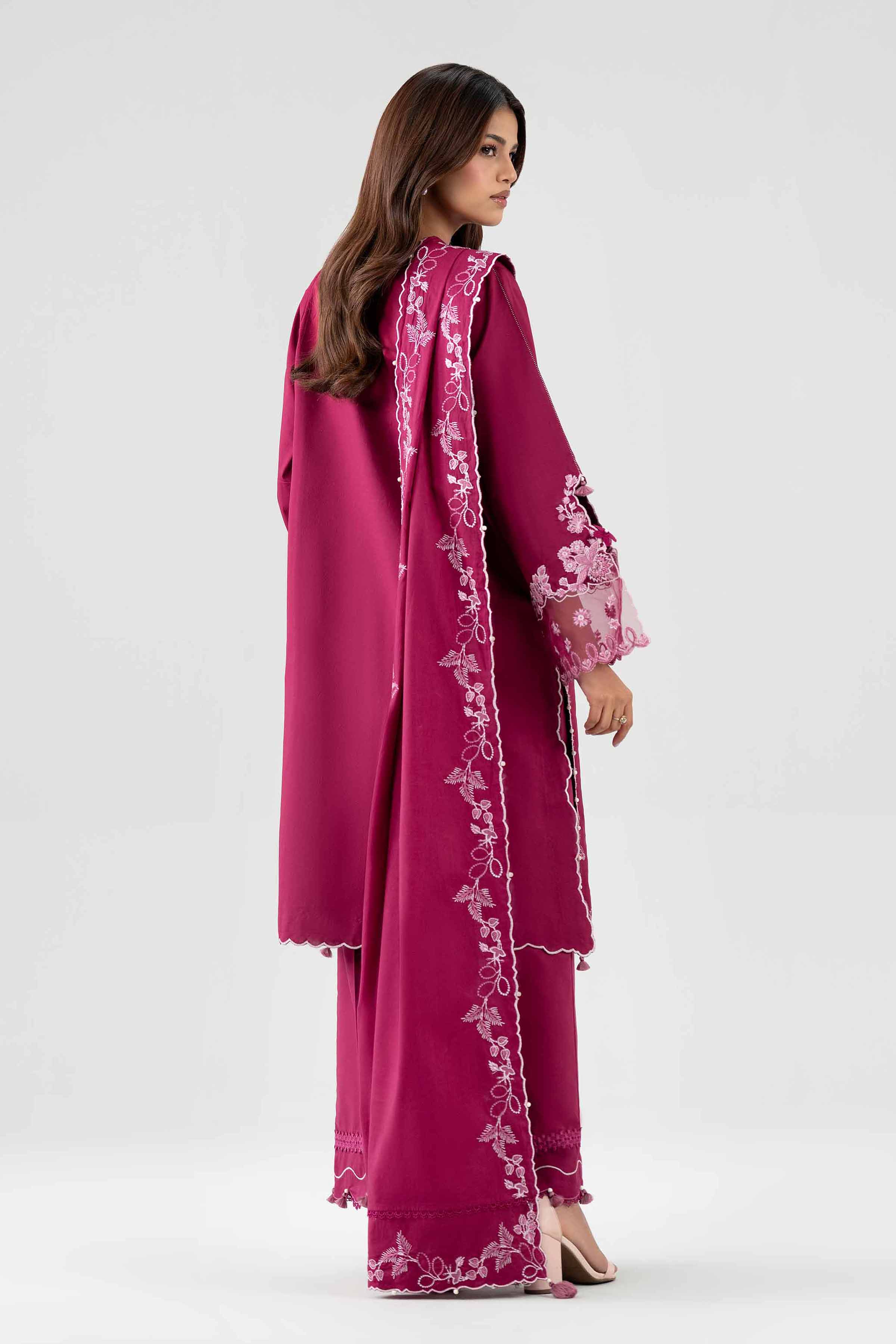 3 Piece - Embroidered Suit - 42602257