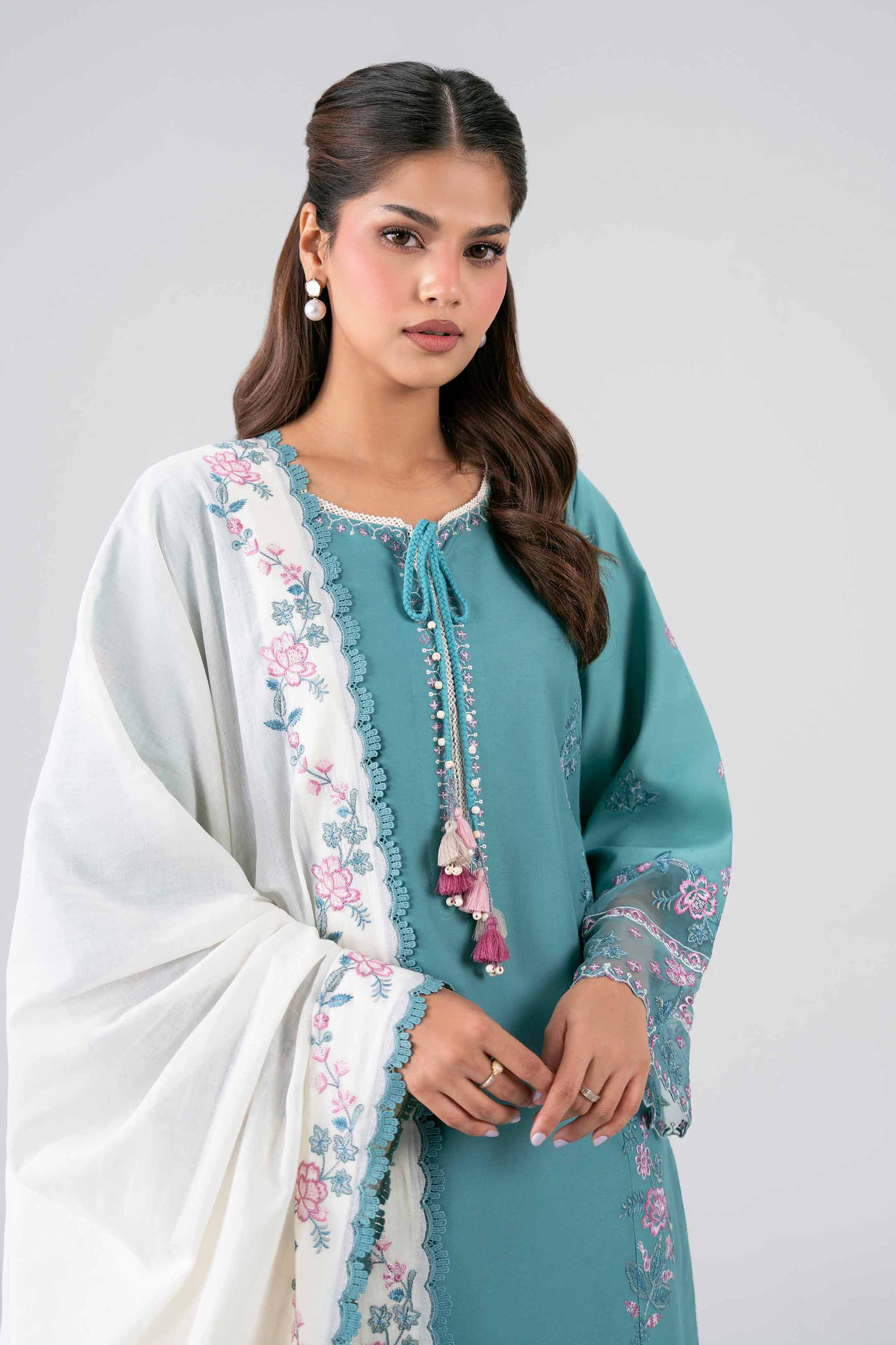 3 Piece - Embroidered Suit - 42602259