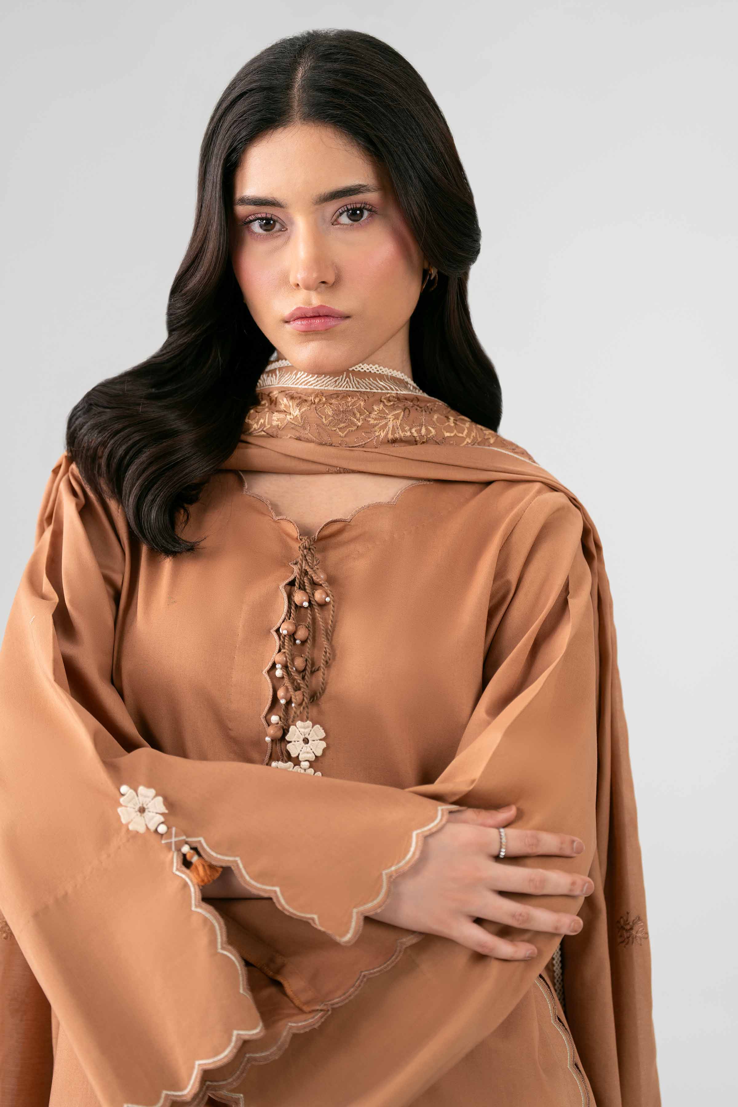 3 Piece - Embroidered Suit - 42602263