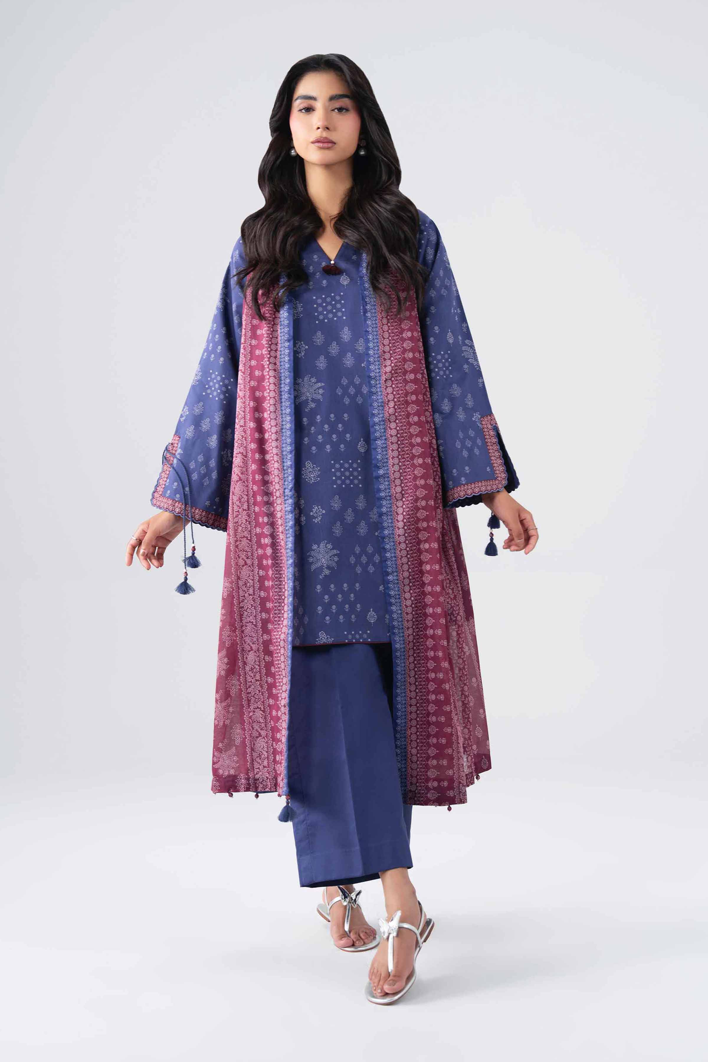 3 Piece - Printed Suit - 42602265