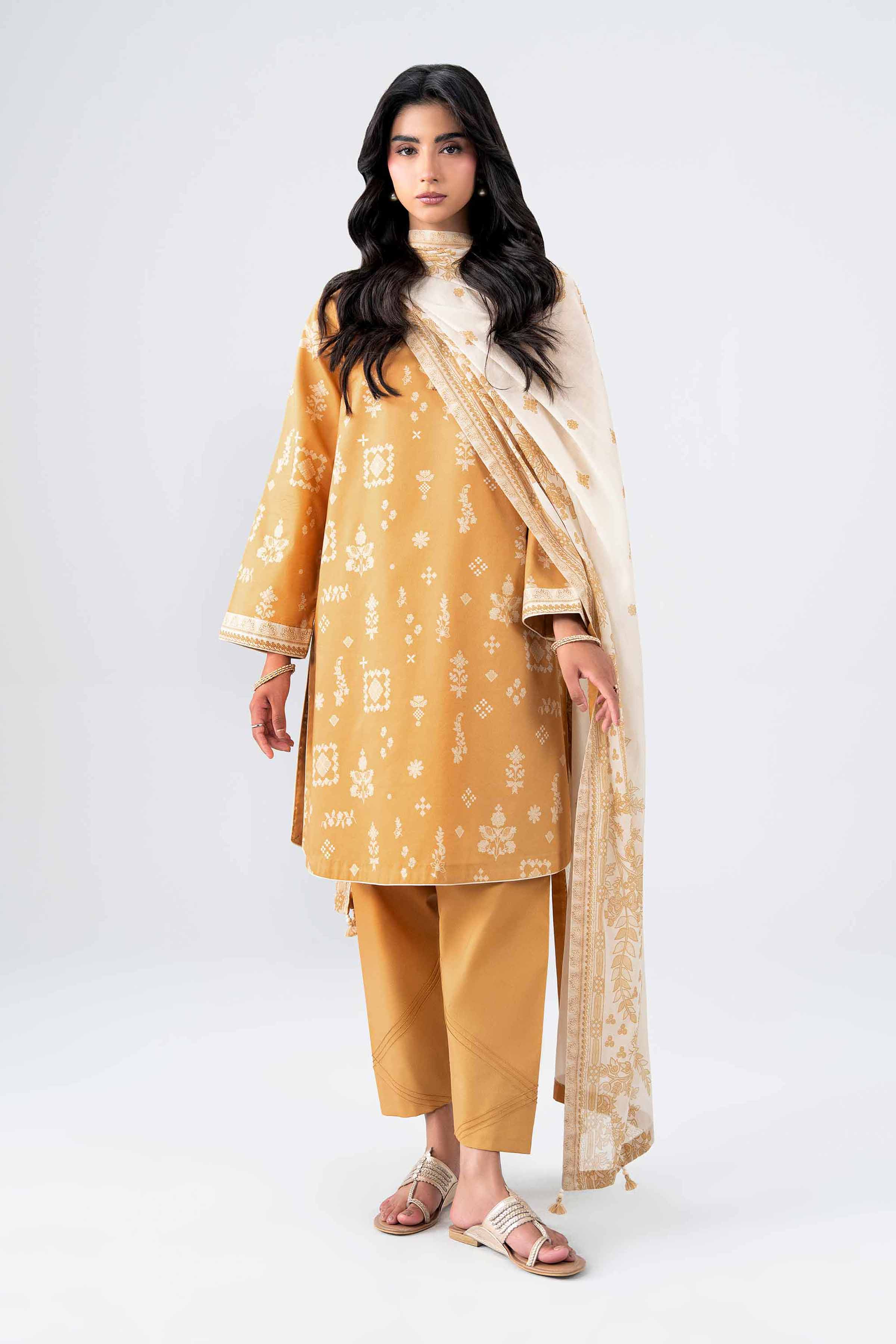 3 Piece - Printed Suit - 42602266