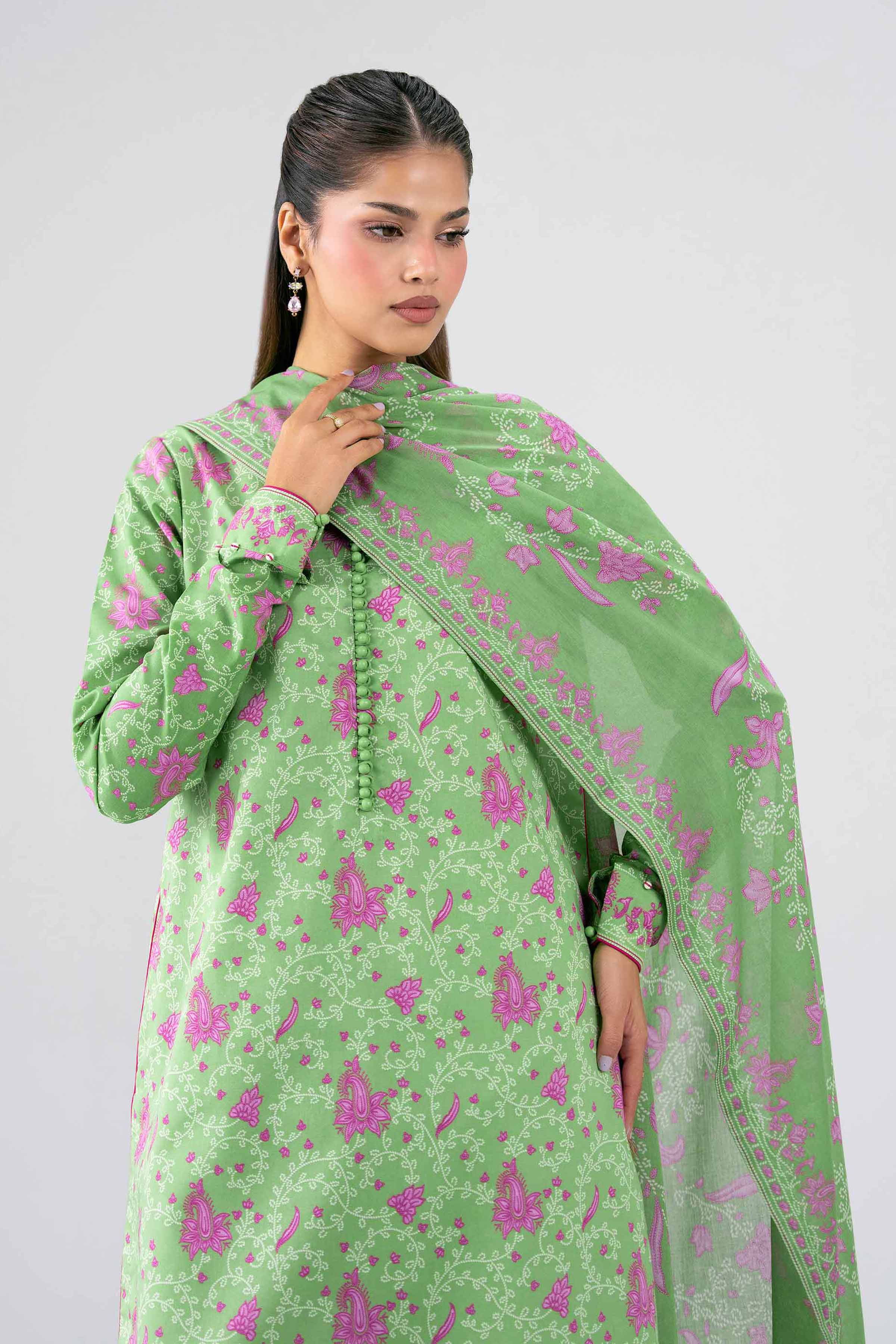 3 Piece - Printed Suit - 42602267