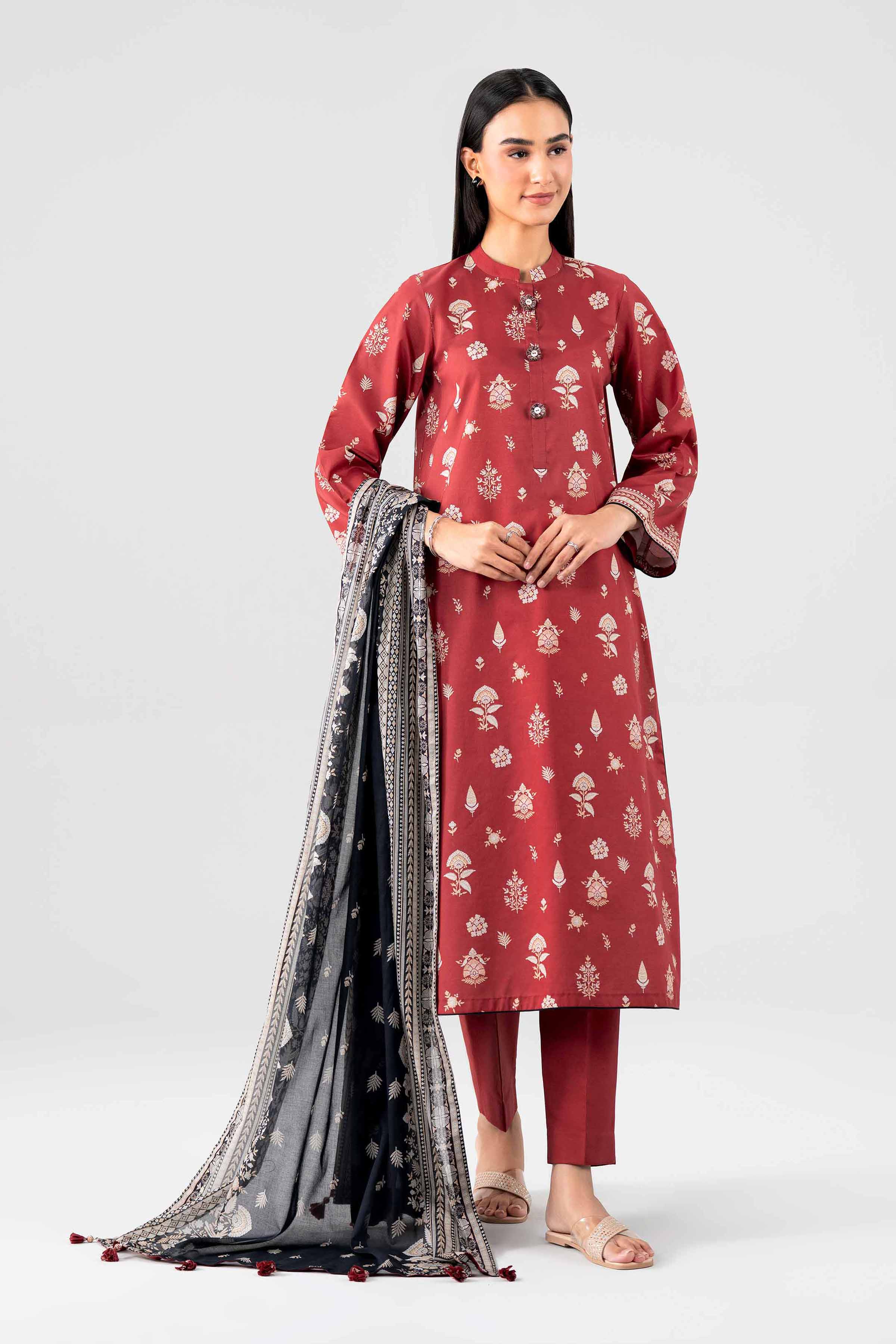 3 Piece - Printed Suit - 42602268
