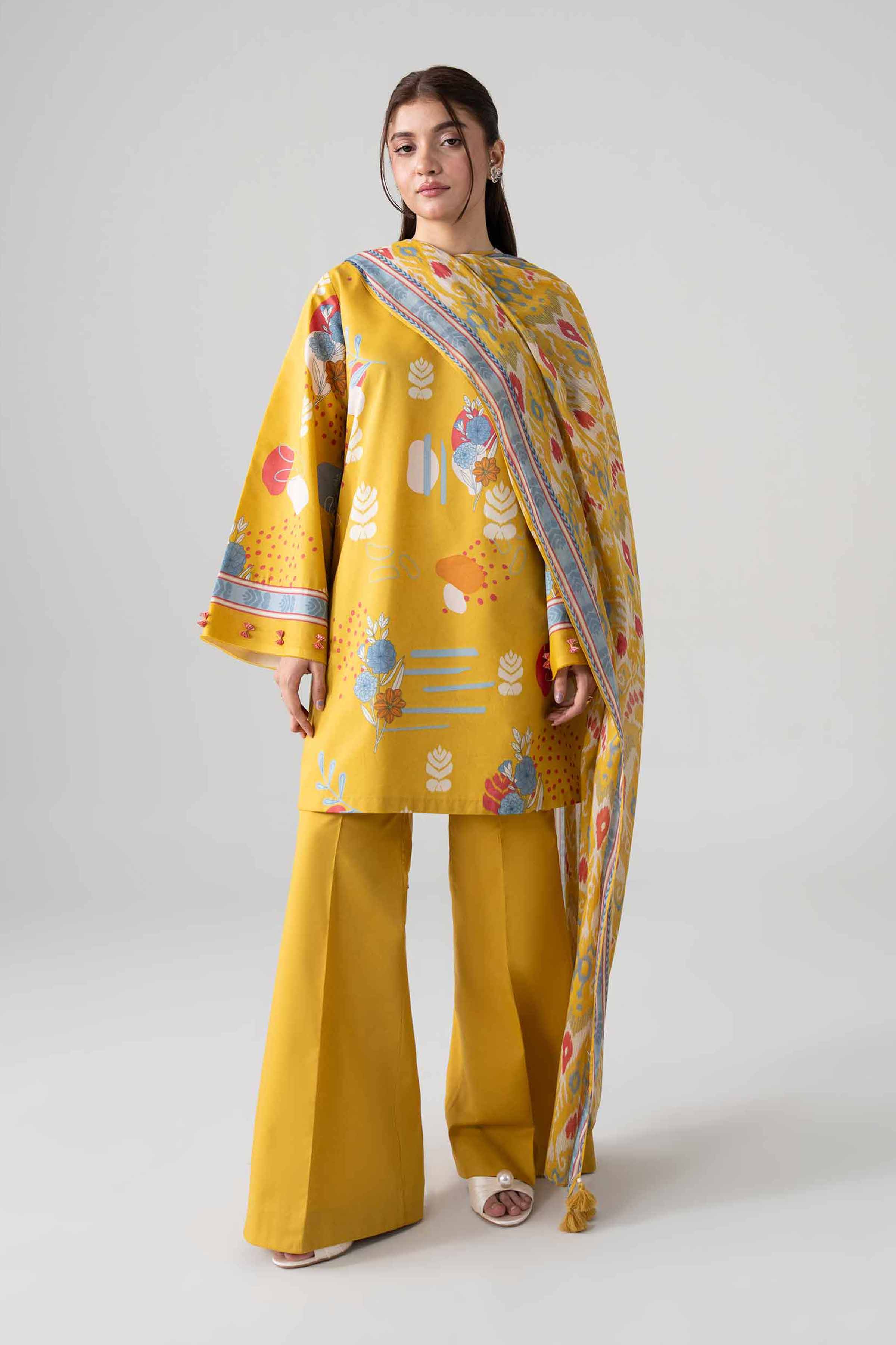 3 Piece - Printed Suit - 42602269