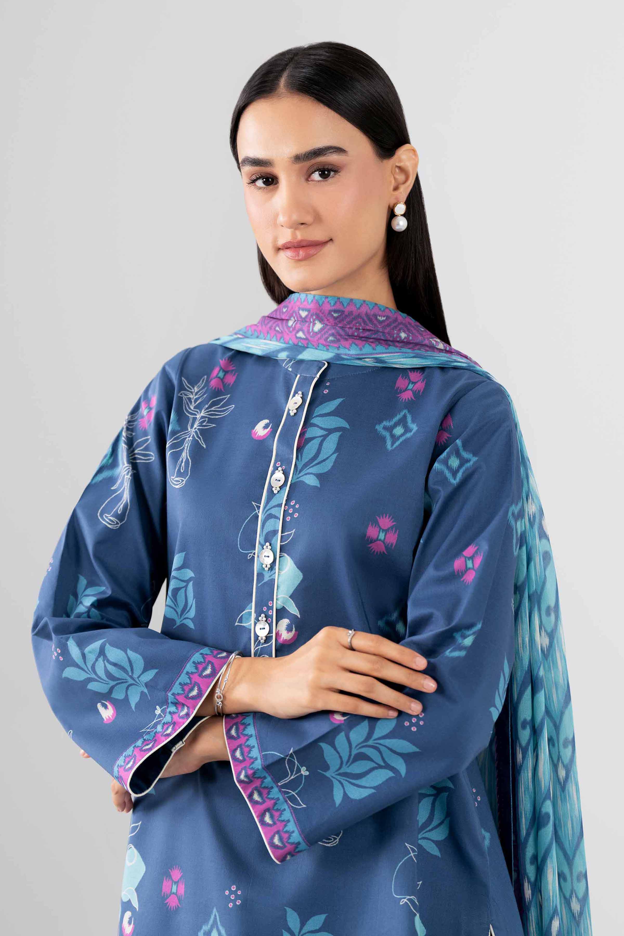 3 Piece - Printed Suit - 42602271