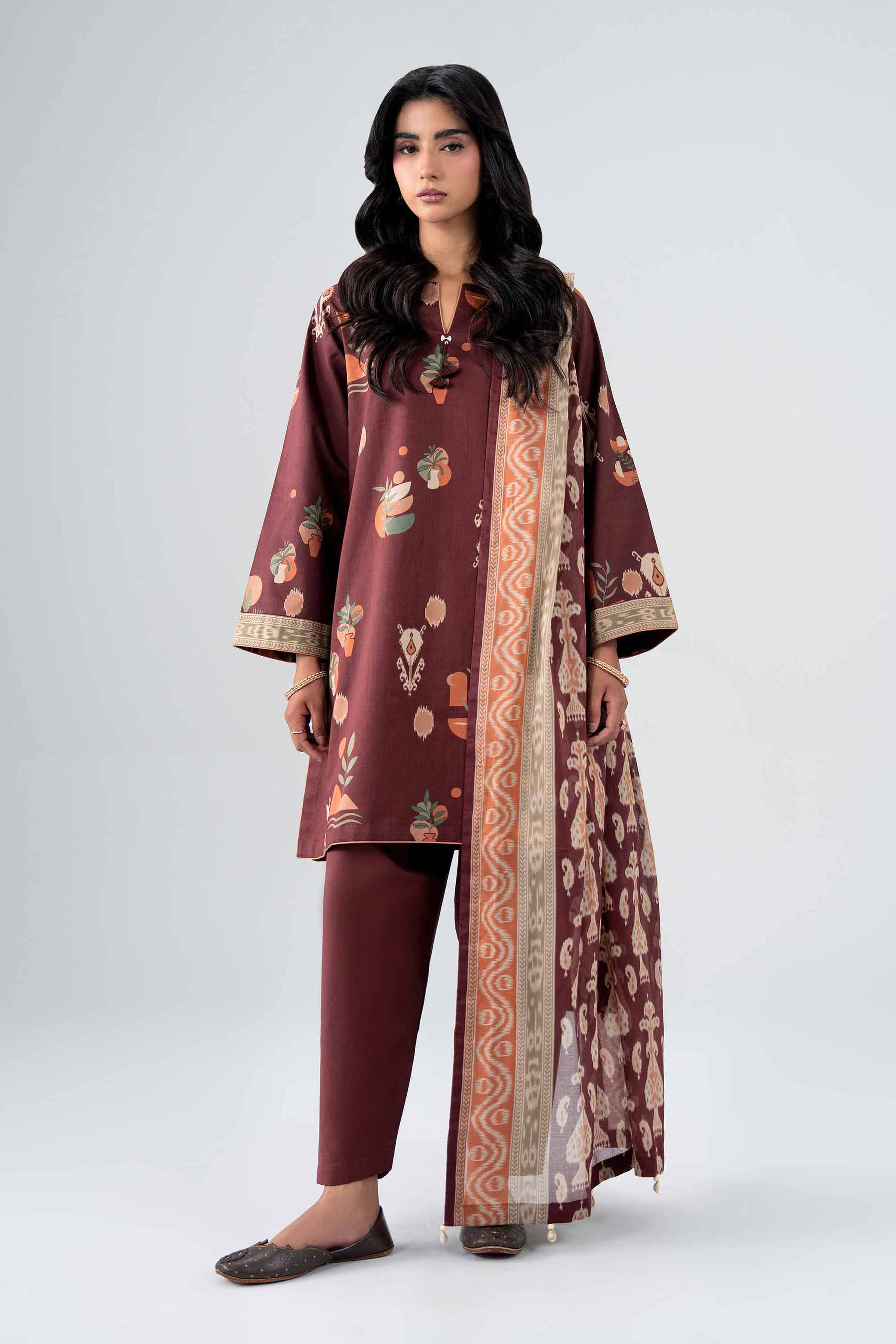 3 Piece - Printed Suit - 42602273