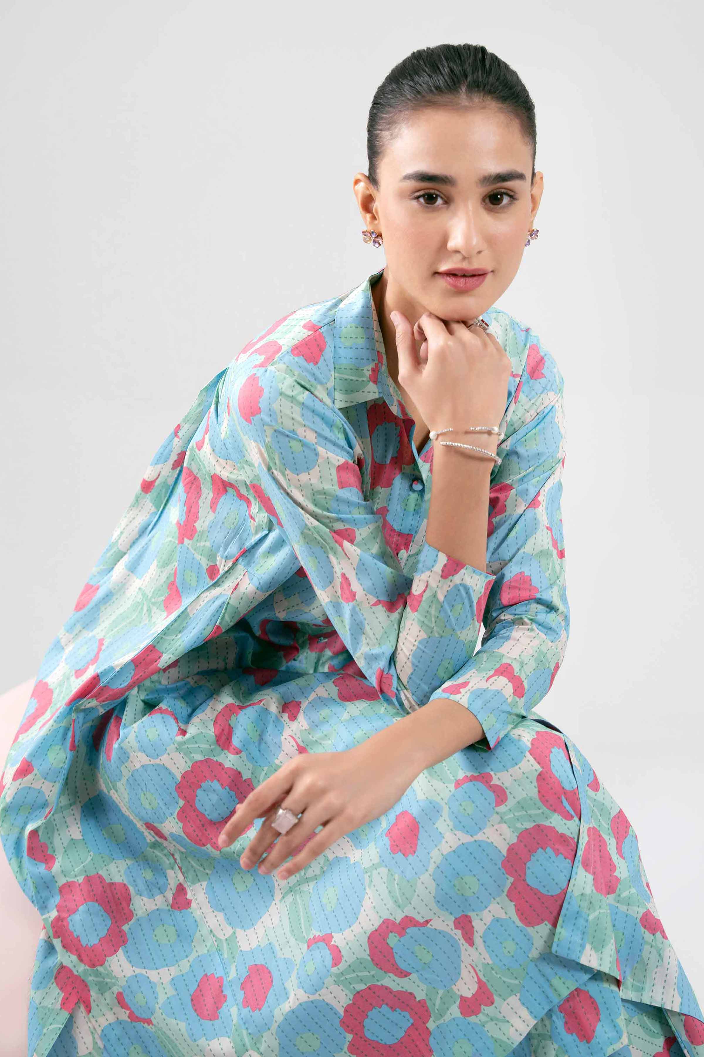 1 Piece - Printed Loose Fabric - 42602288