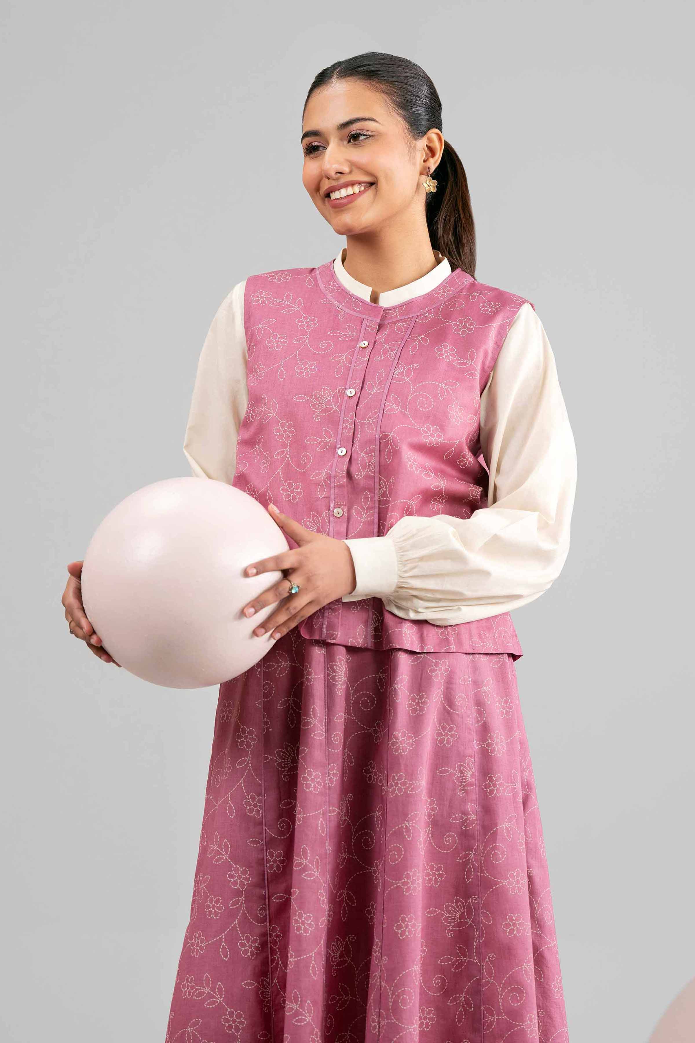 1 Piece - Printed Loose Fabric - 42602333