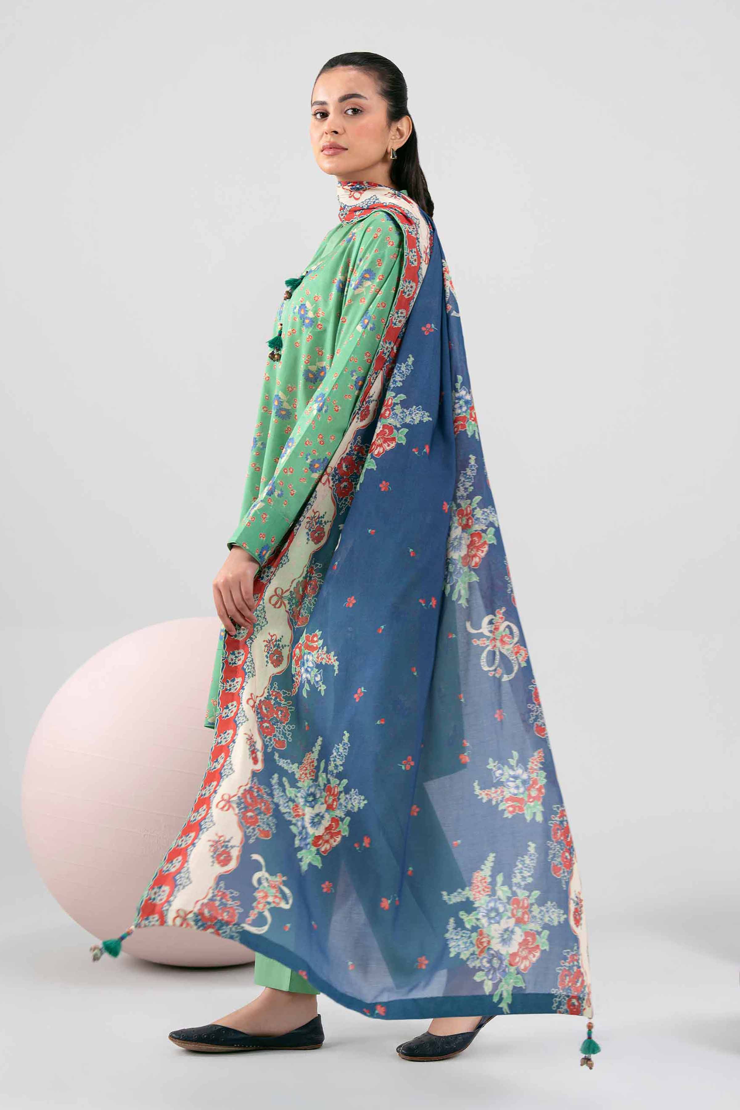 3 Piece - Printed Loose Fabric - 42602334