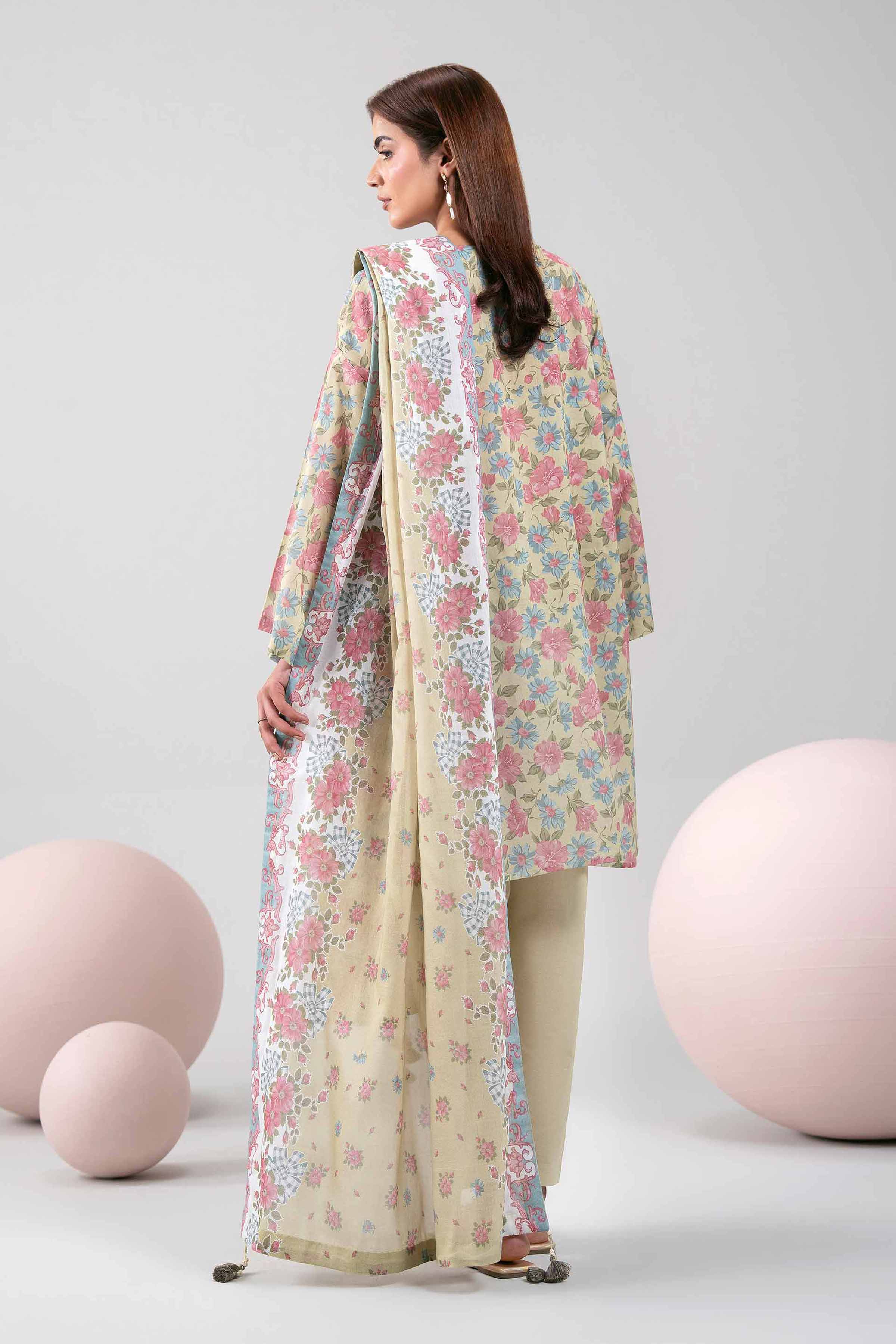 3 Piece - Printed Loose Fabric - 42602336