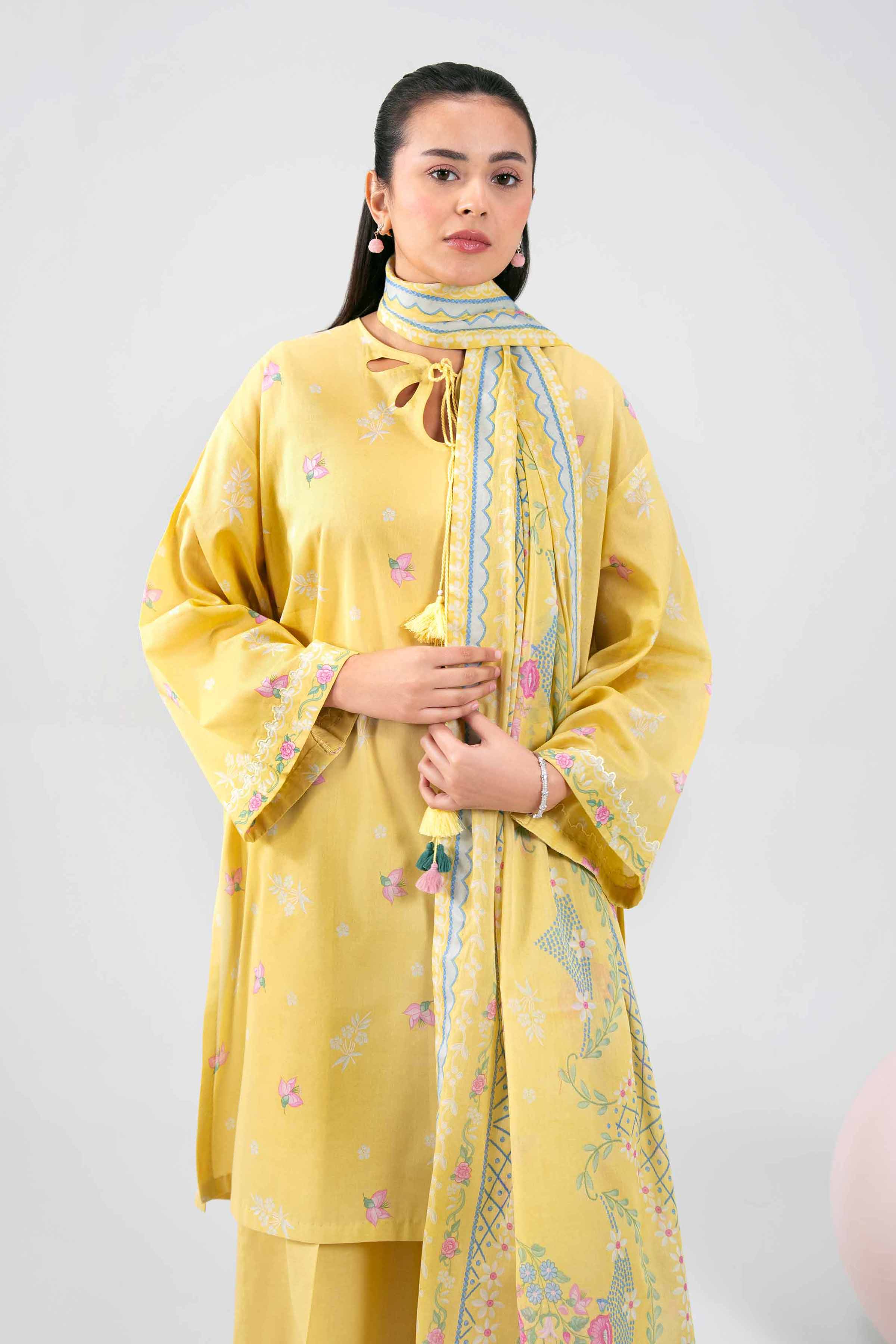 3 Piece - Printed Loose Fabric - 42602339