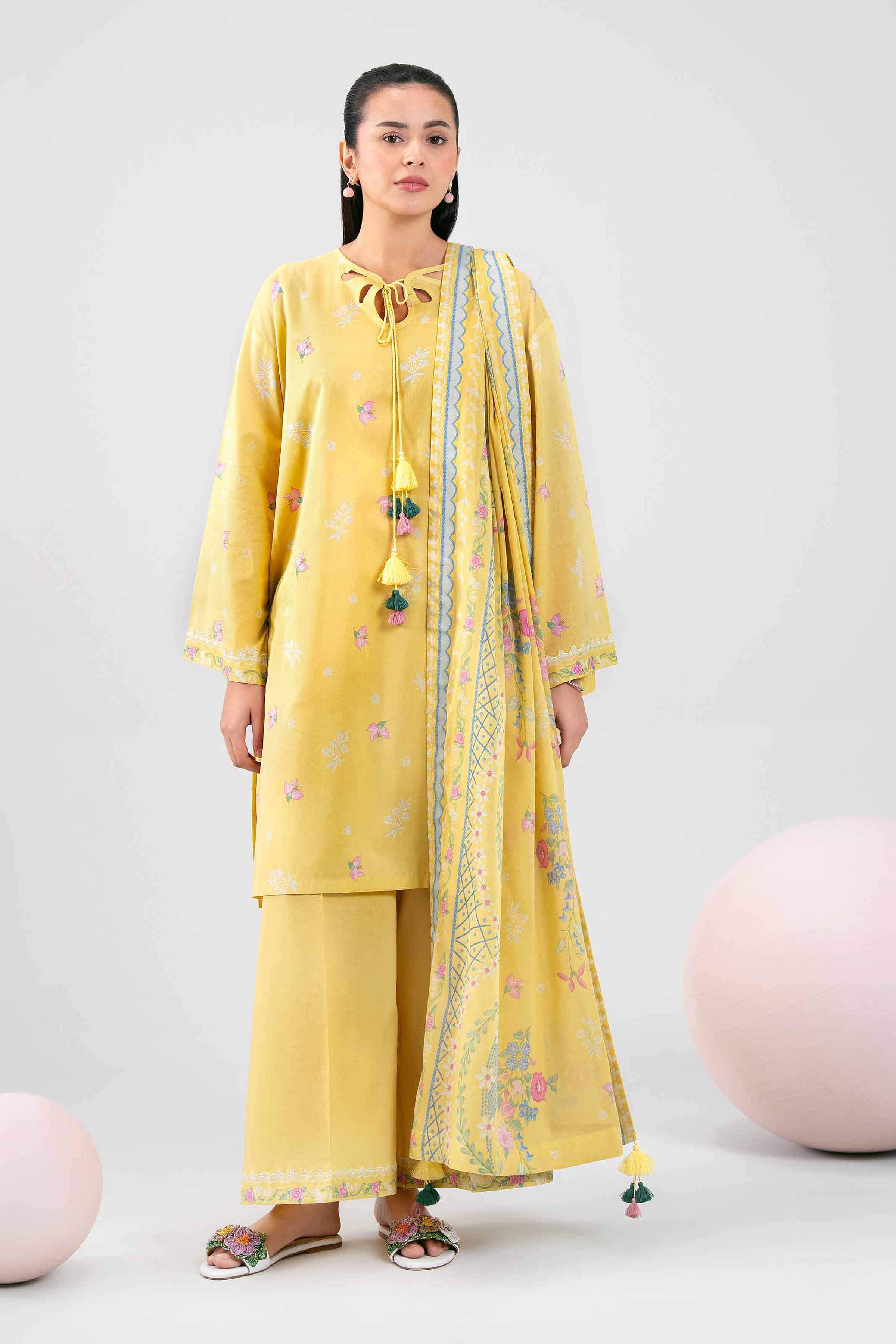 3 Piece - Printed Loose Fabric - 42602339