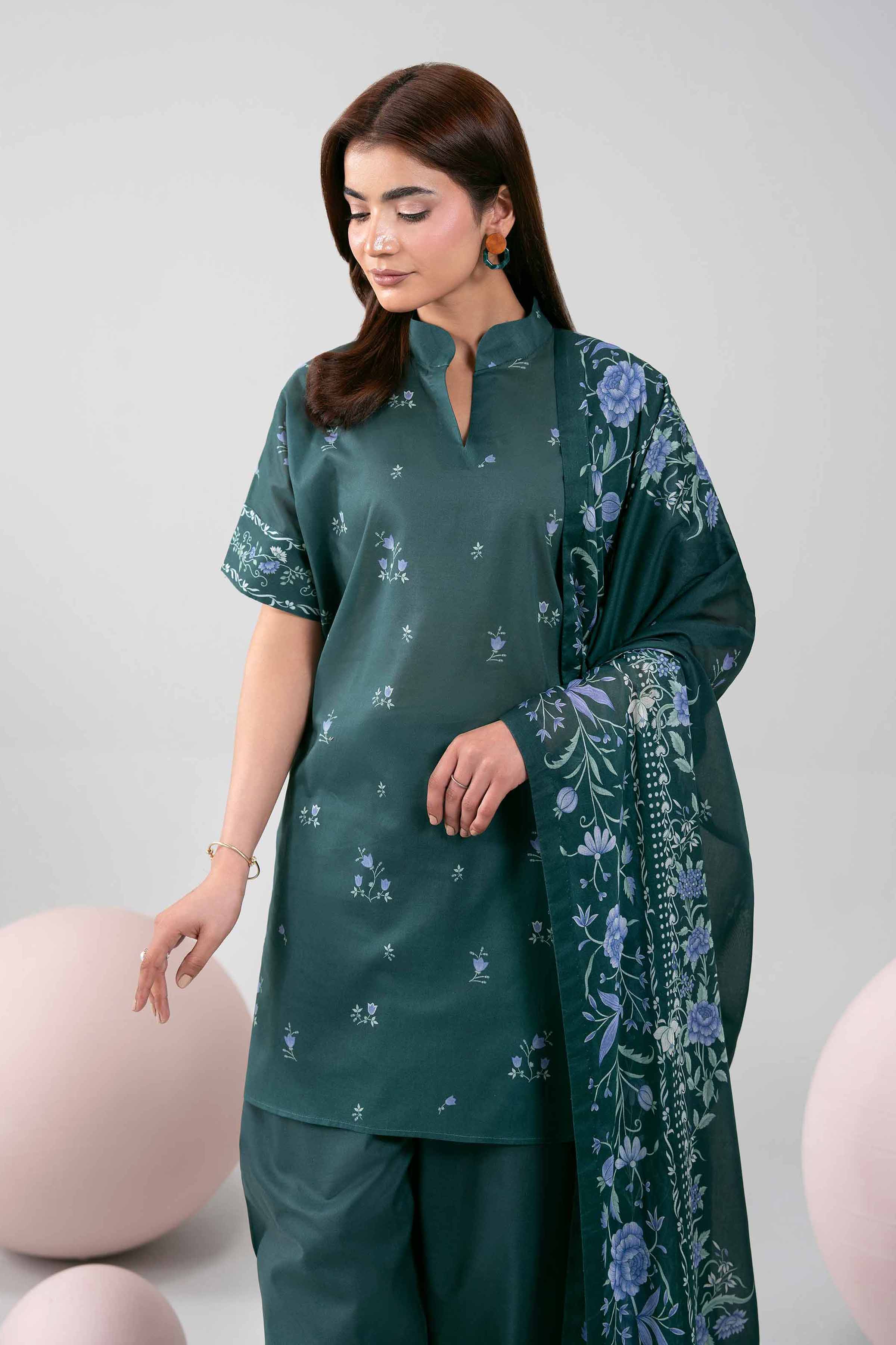 3 Piece - Printed Loose Fabric - 42602341