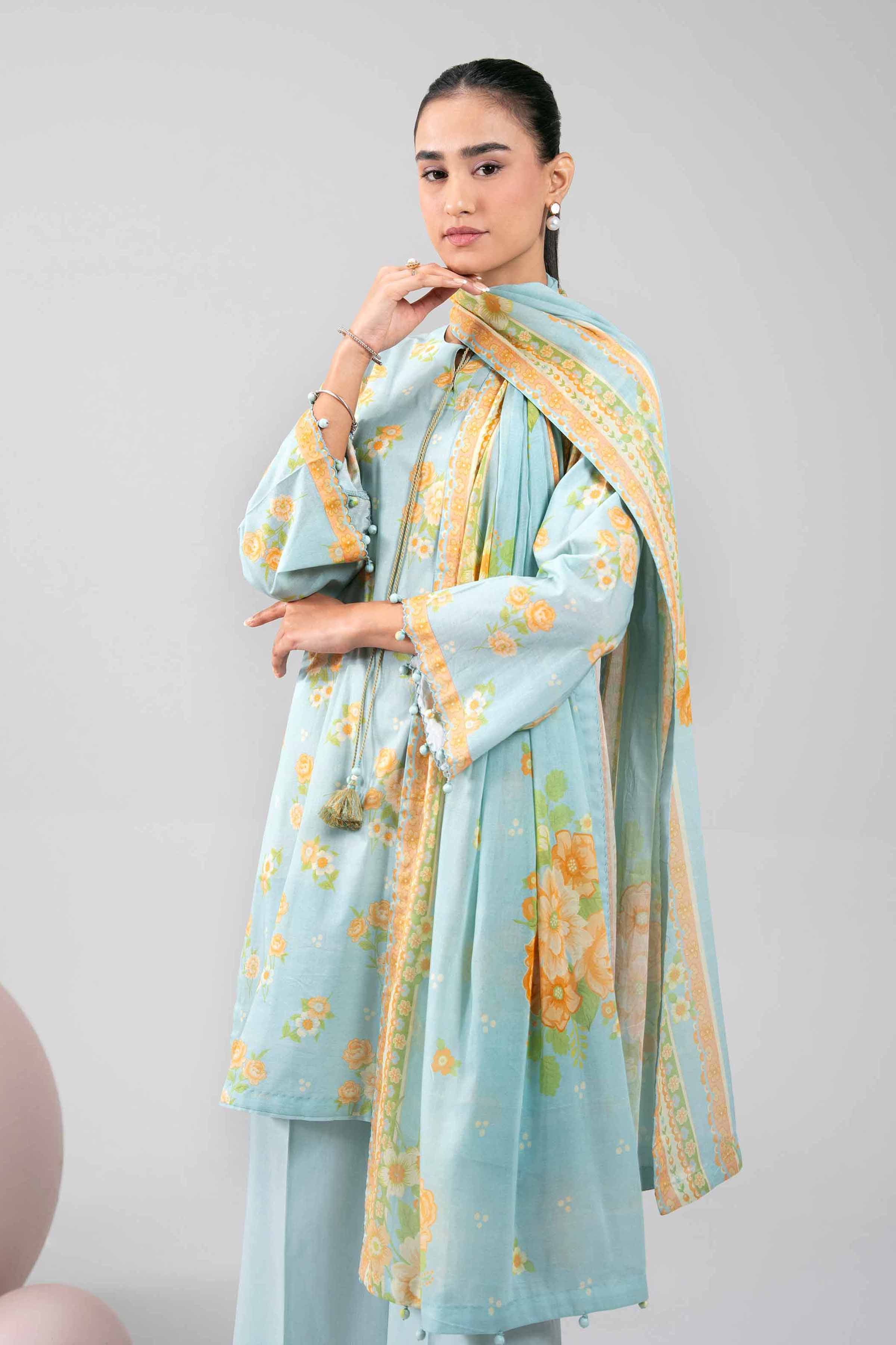 3 Piece - Printed Loose Fabric - 42602343