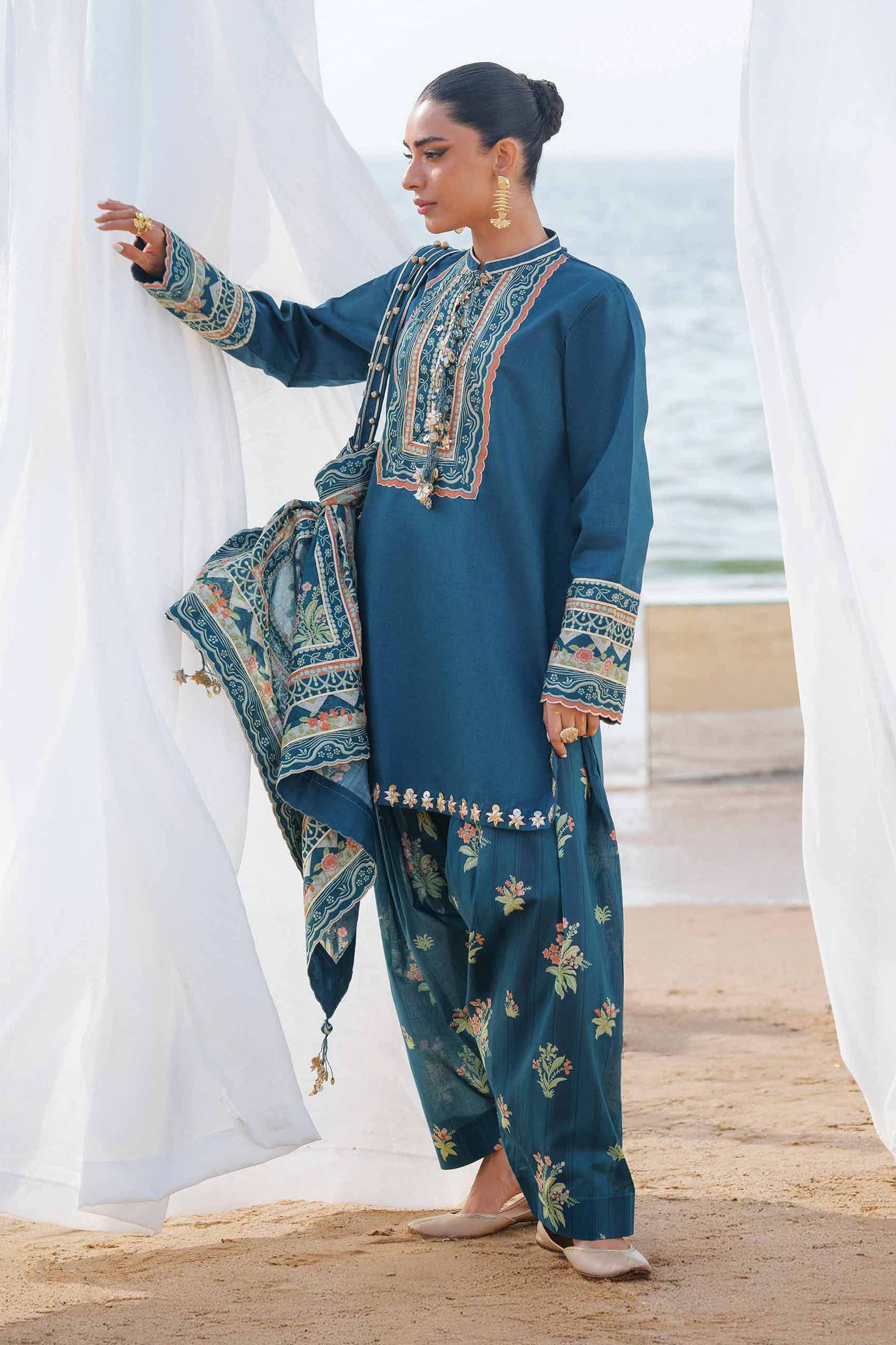 3 Piece - Printed Loose Fabric - 42602344