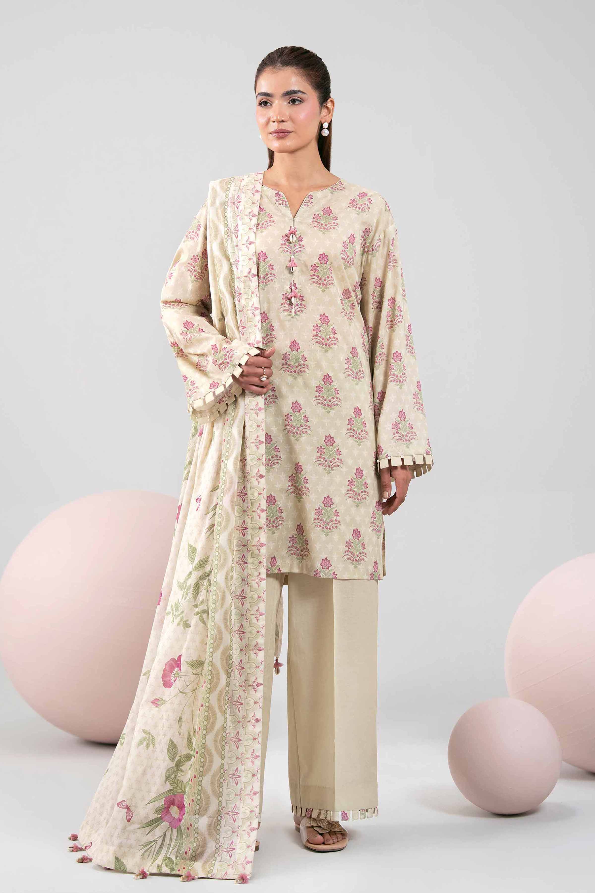 3 Piece - Printed Loose Fabric - 42602345