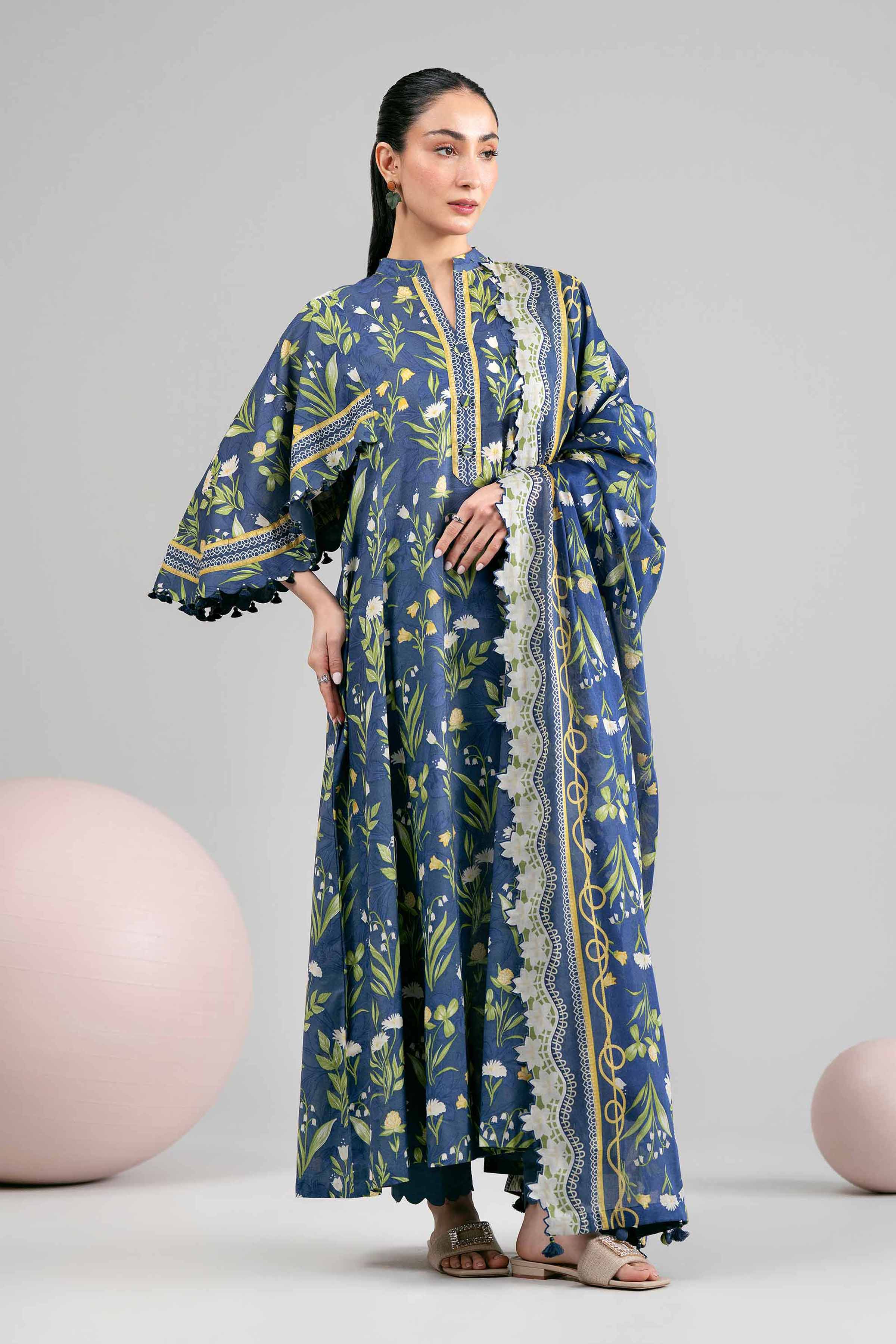 3 Piece - Printed Loose Fabric - 42602346